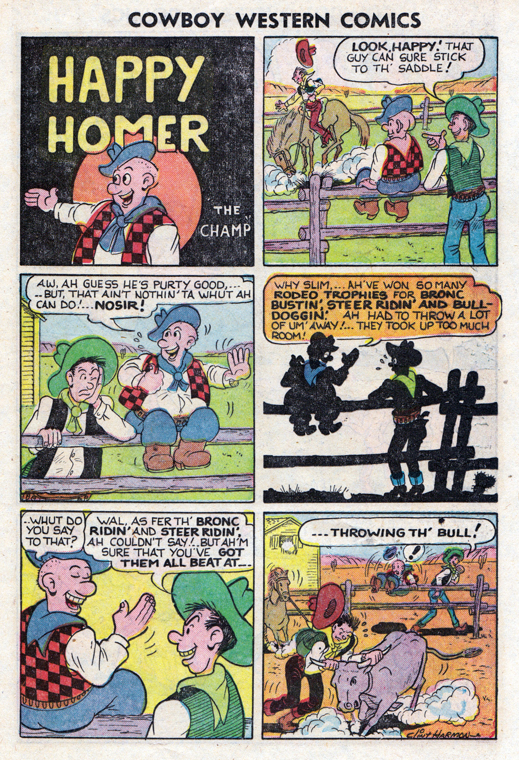 Read online Cowboy Western Comics (1948) comic -  Issue #37 - 25