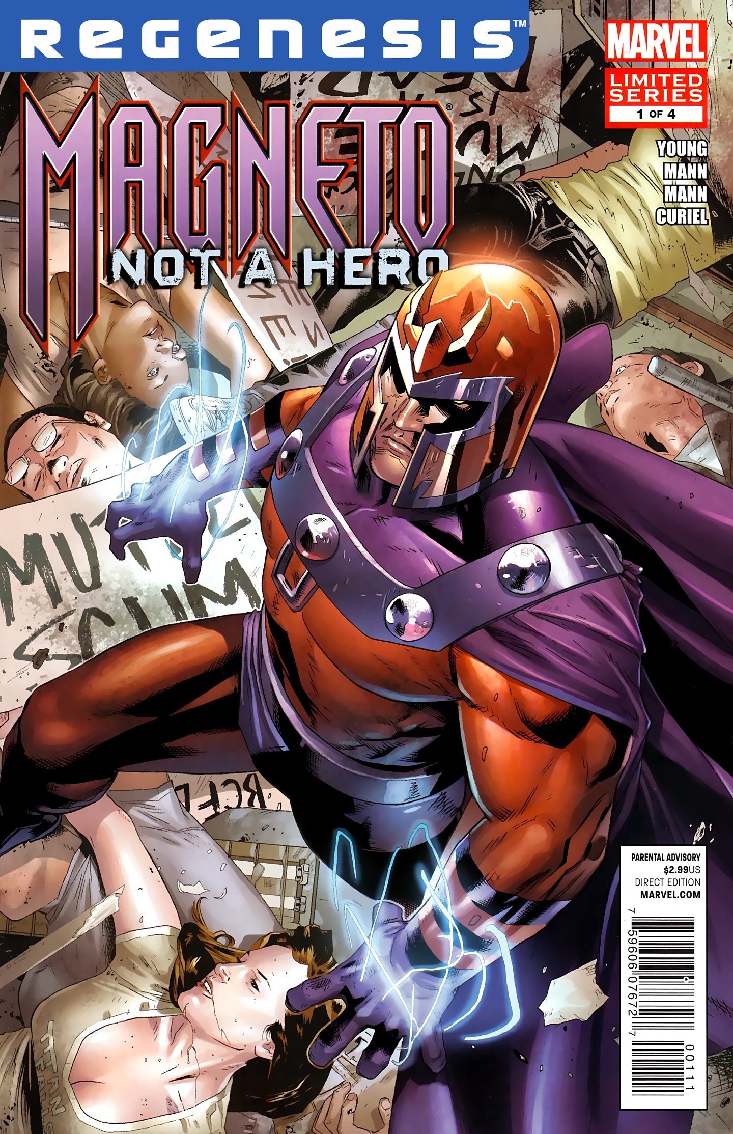 Read online Magneto: Not A Hero comic -  Issue #1 - 1