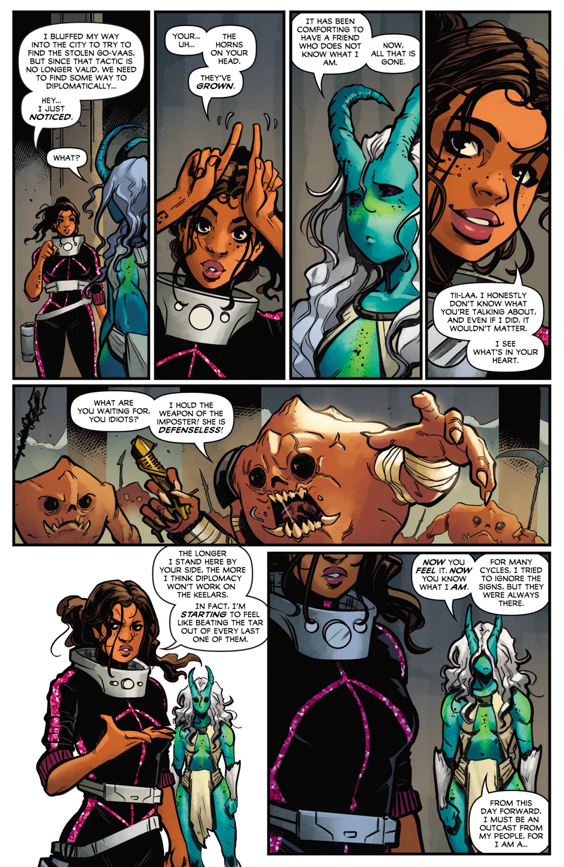 Read online Beyond the Farthest Star: Warriors of Zandar comic -  Issue #3 - 9