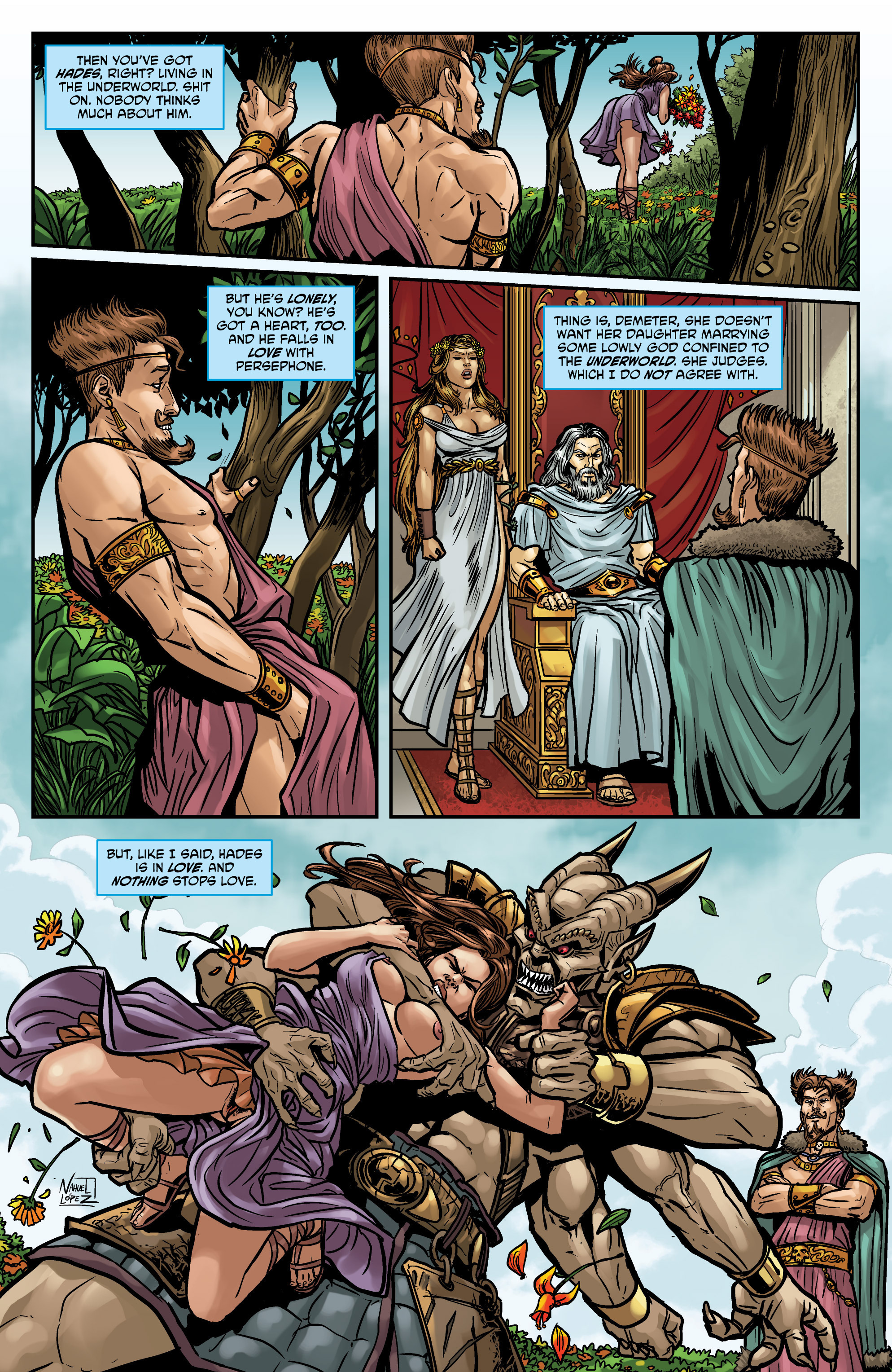 Read online God Is Dead comic -  Issue #37 - 4