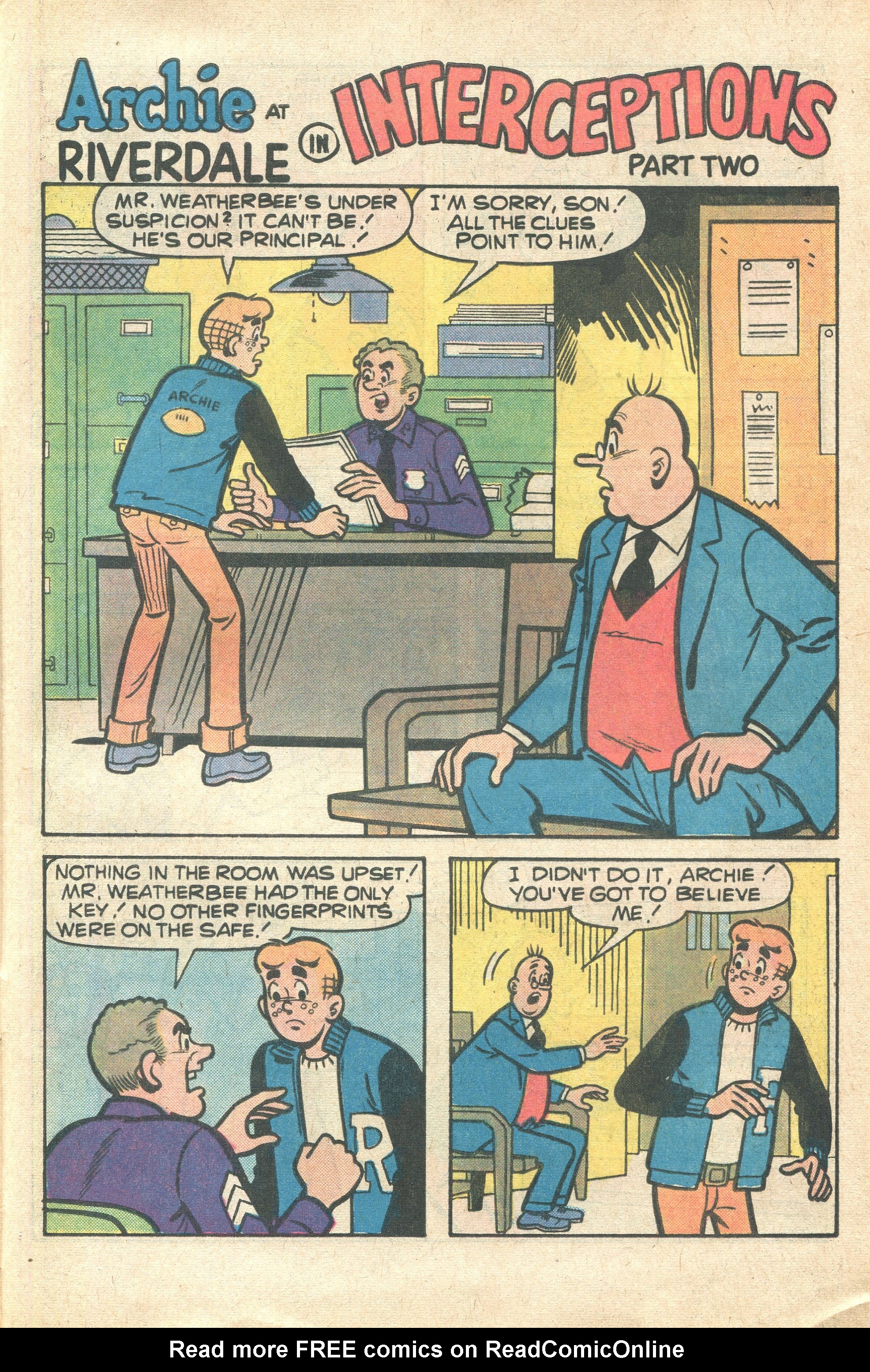 Read online Archie at Riverdale High (1972) comic -  Issue #43 - 29