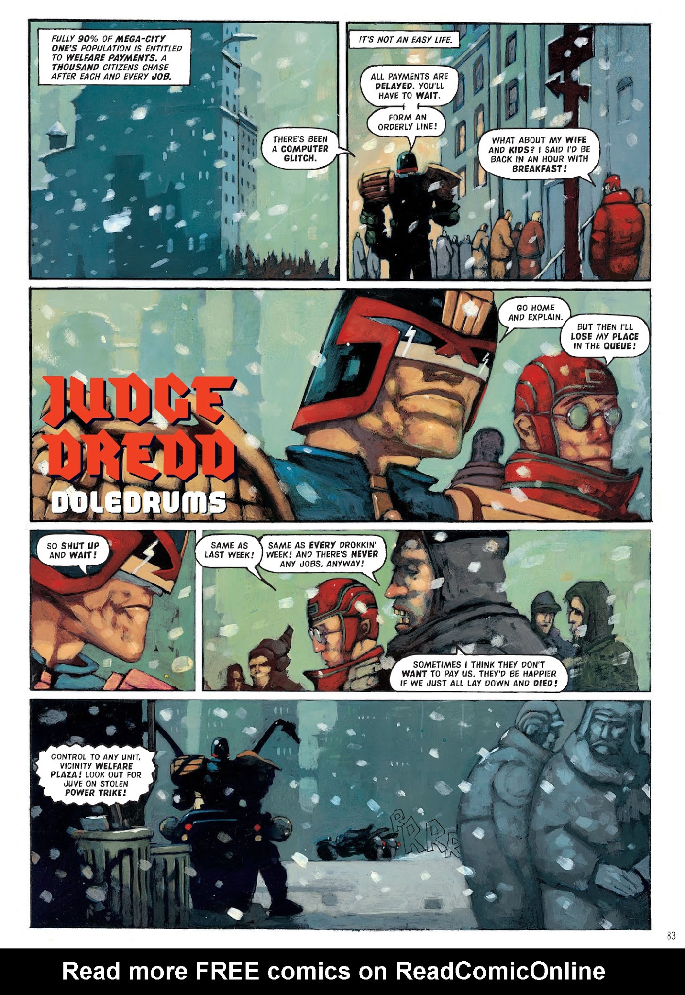 Read online Judge Dredd: The Complete Case Files comic -  Issue # TPB 31 - 84