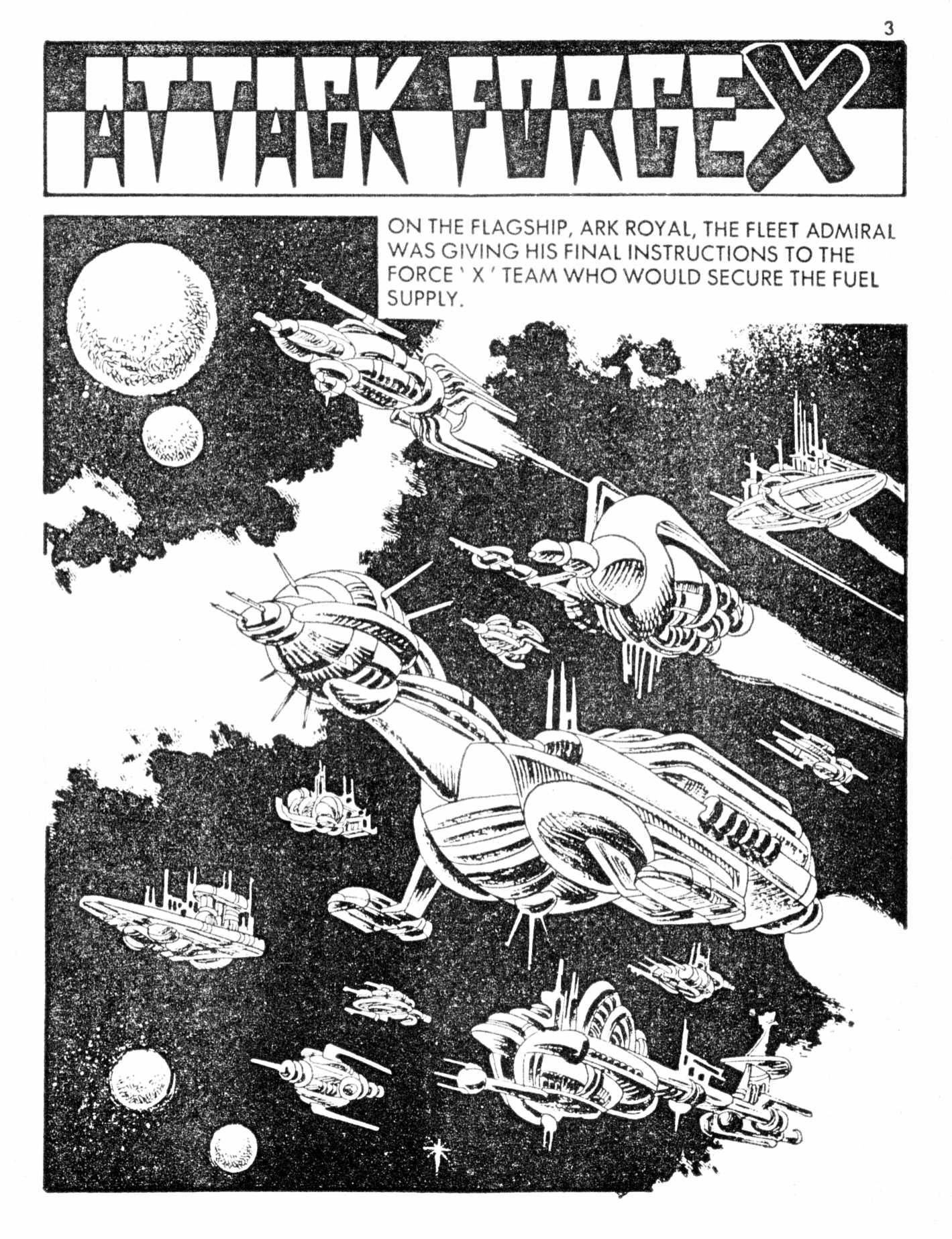 Read online Starblazer comic -  Issue #147 - 3