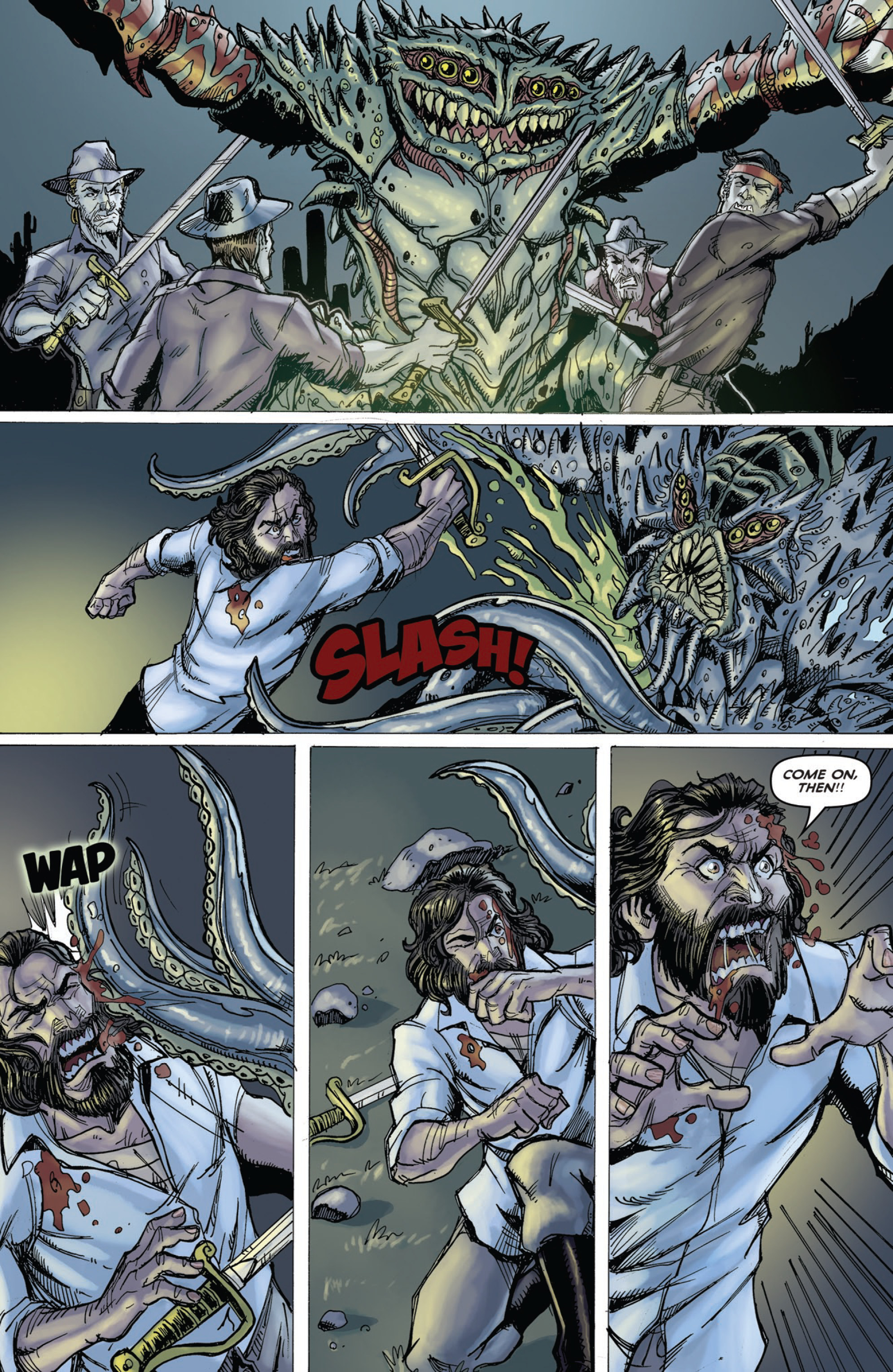 Read online Zorro: Rise of the Old Gods comic -  Issue #2 - 5