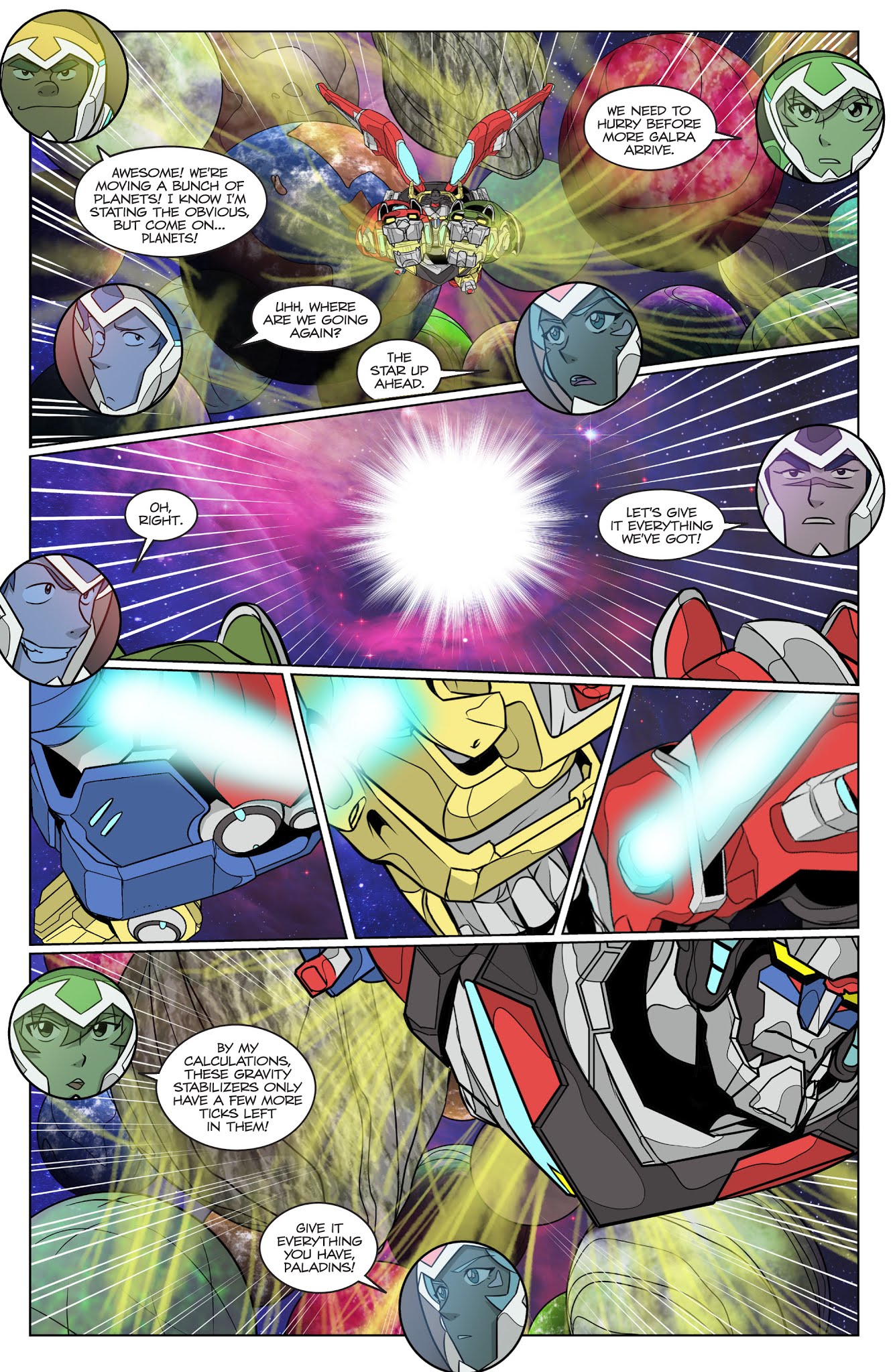 Read online Voltron Legendary Defender (2018) comic -  Issue #5 - 22