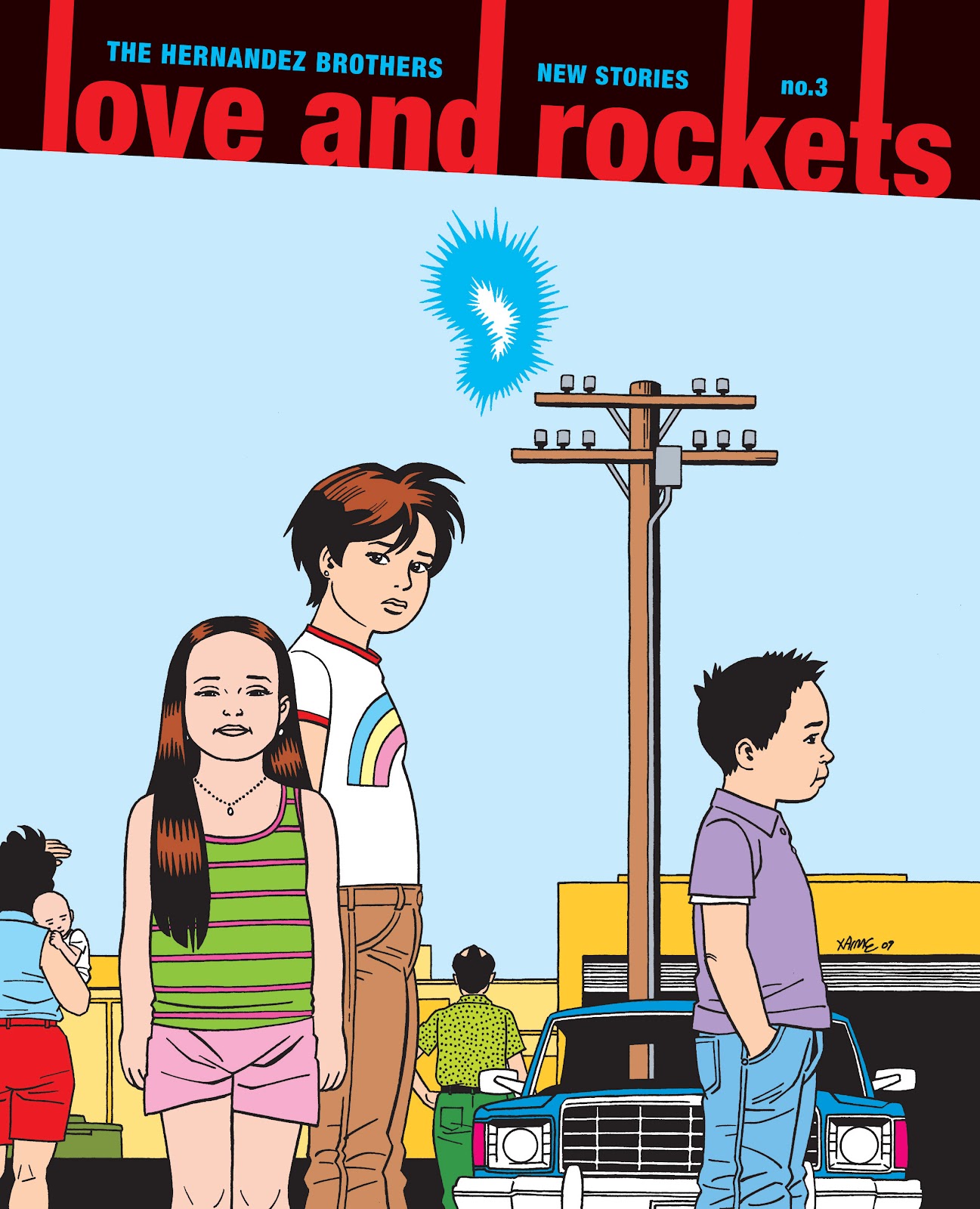 Любовь и ракеты комикс. Love and Rockets: New stories. New story. New storie картинка.