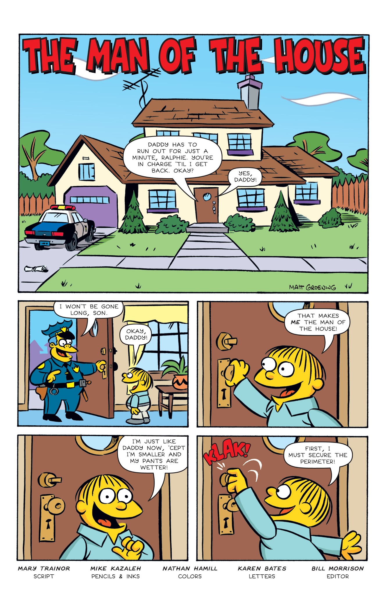 Read online Simpsons One-Shot Wonders: Ralph Wiggum Comics comic -  Issue # Full - 6