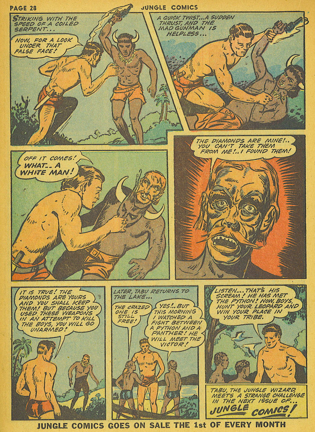 Read online Jungle Comics comic -  Issue #41 - 30