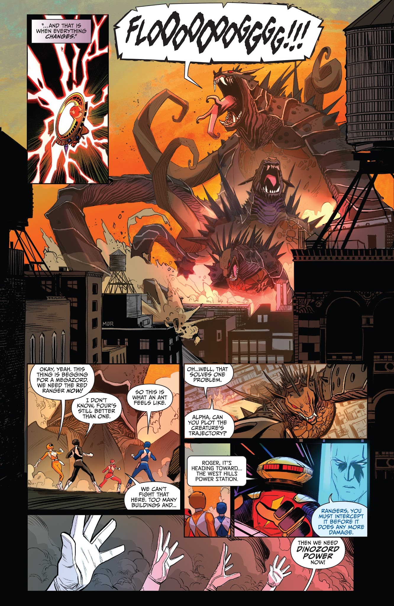 Read online Saban's Go Go Power Rangers comic -  Issue #4 - 11