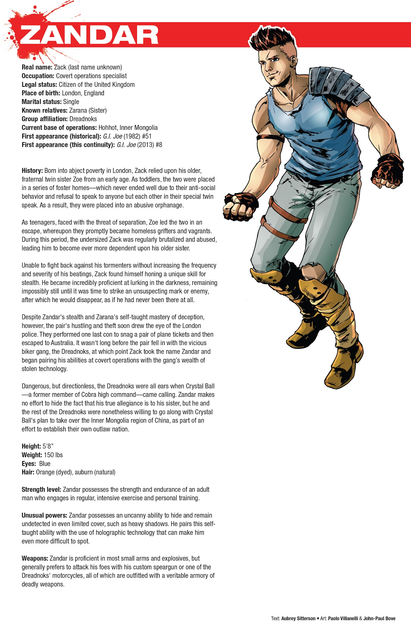Read online Hasbro Heroes Sourcebook comic -  Issue #3 - 31