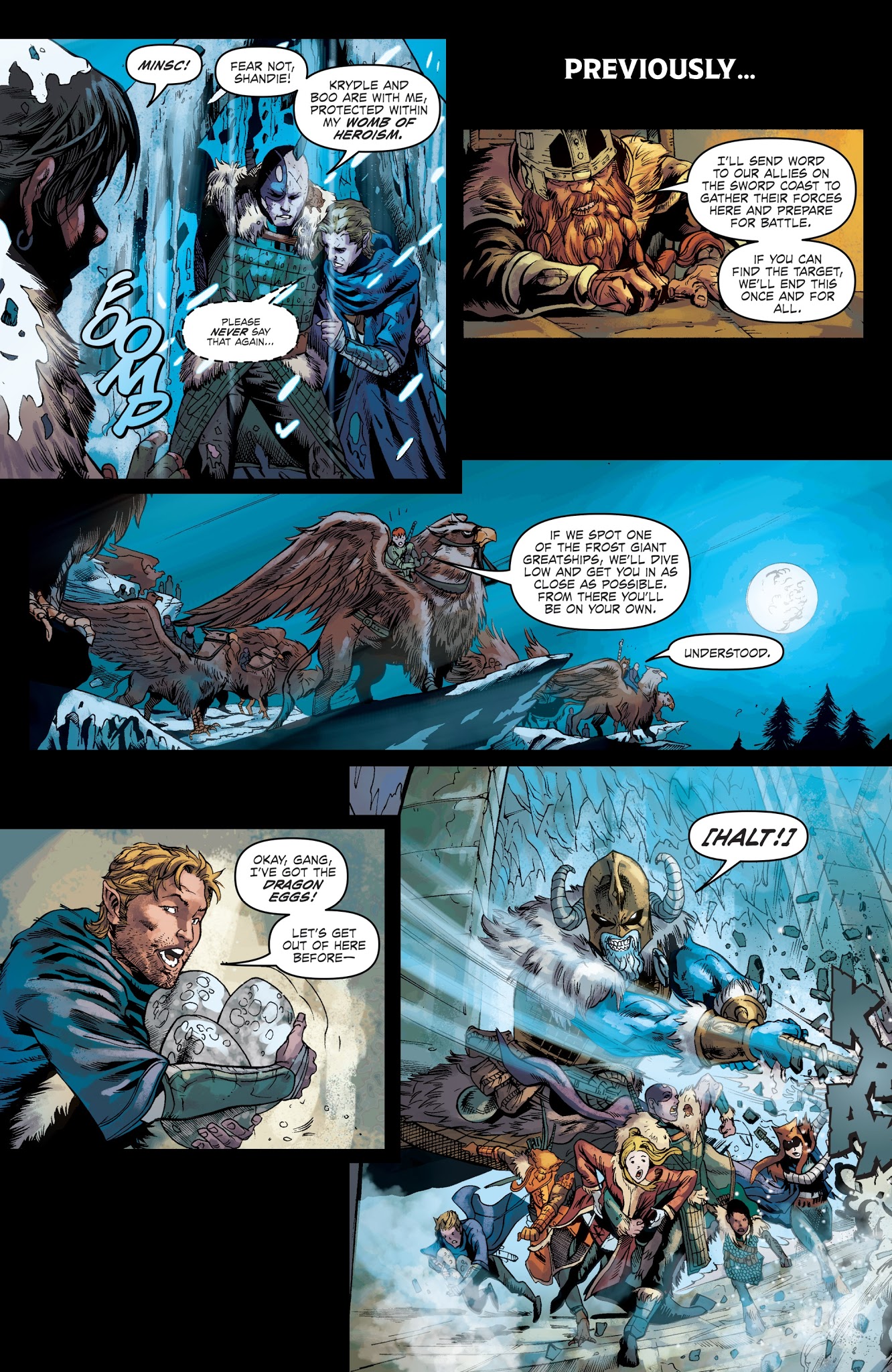 Read online Dungeons & Dragons: Frost Giant's Fury comic -  Issue #5 - 3