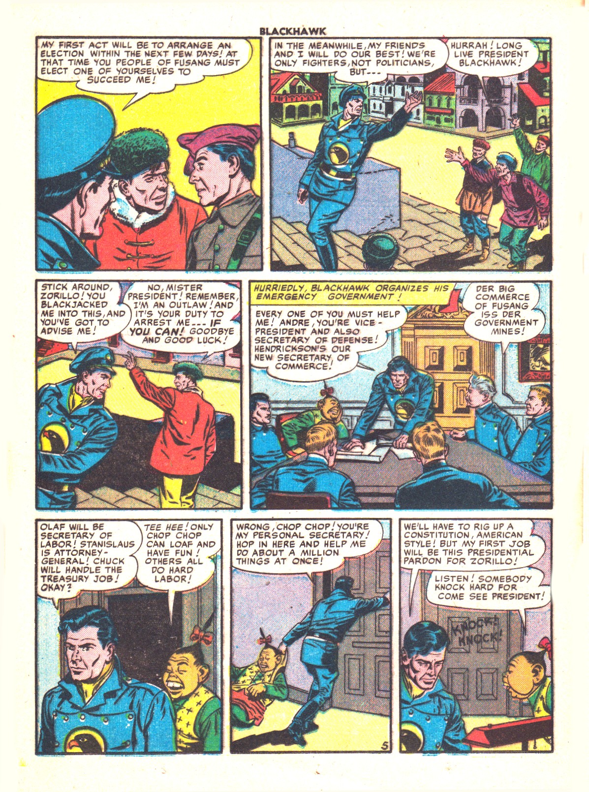 Read online Blackhawk (1957) comic -  Issue #43 - 20