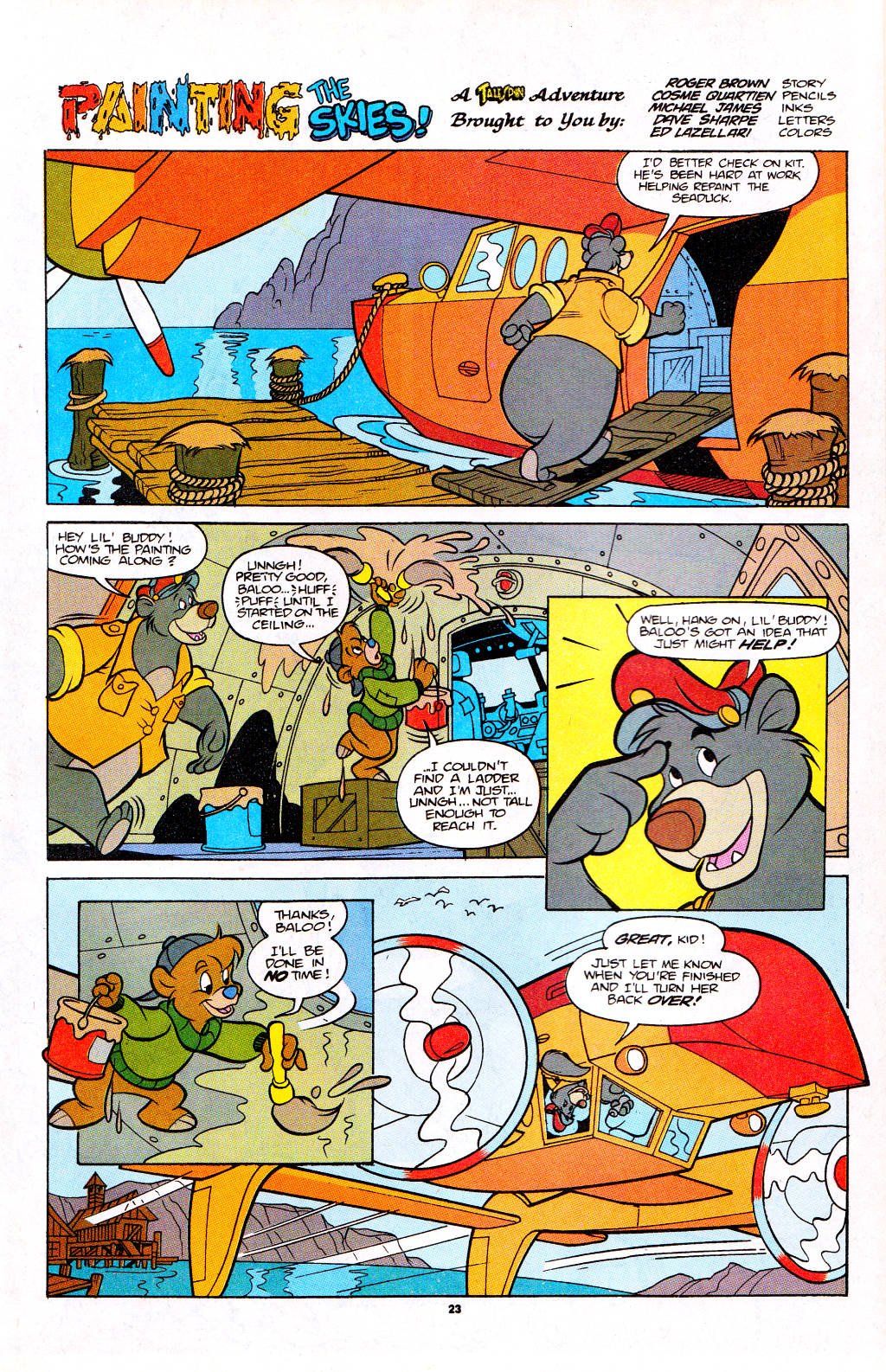 Read online The Disney Afternoon comic -  Issue #4 - 25