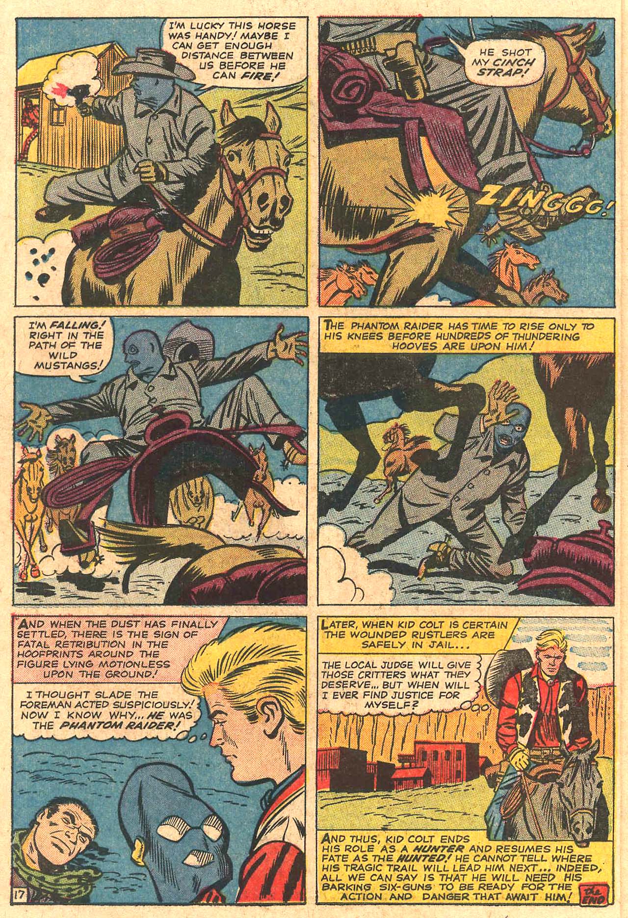 Read online Kid Colt Outlaw comic -  Issue #124 - 22