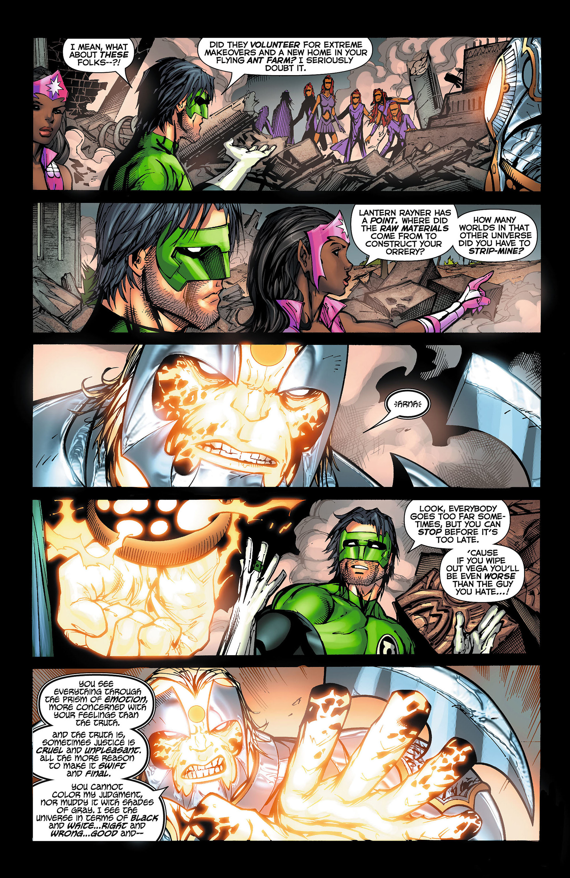 Read online Green Lantern: New Guardians comic -  Issue #7 - 12