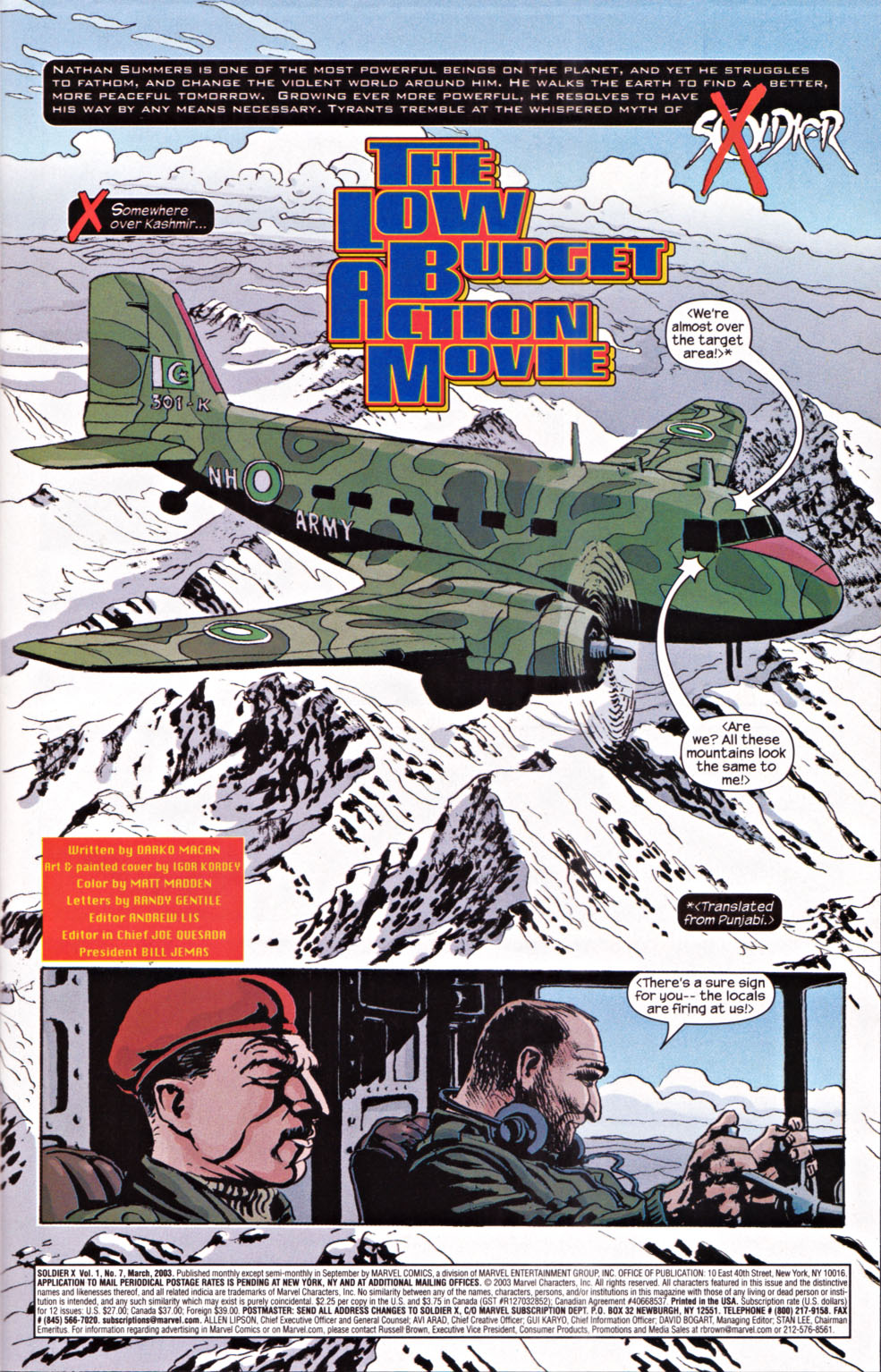 Read online Soldier X comic -  Issue #7 - 2