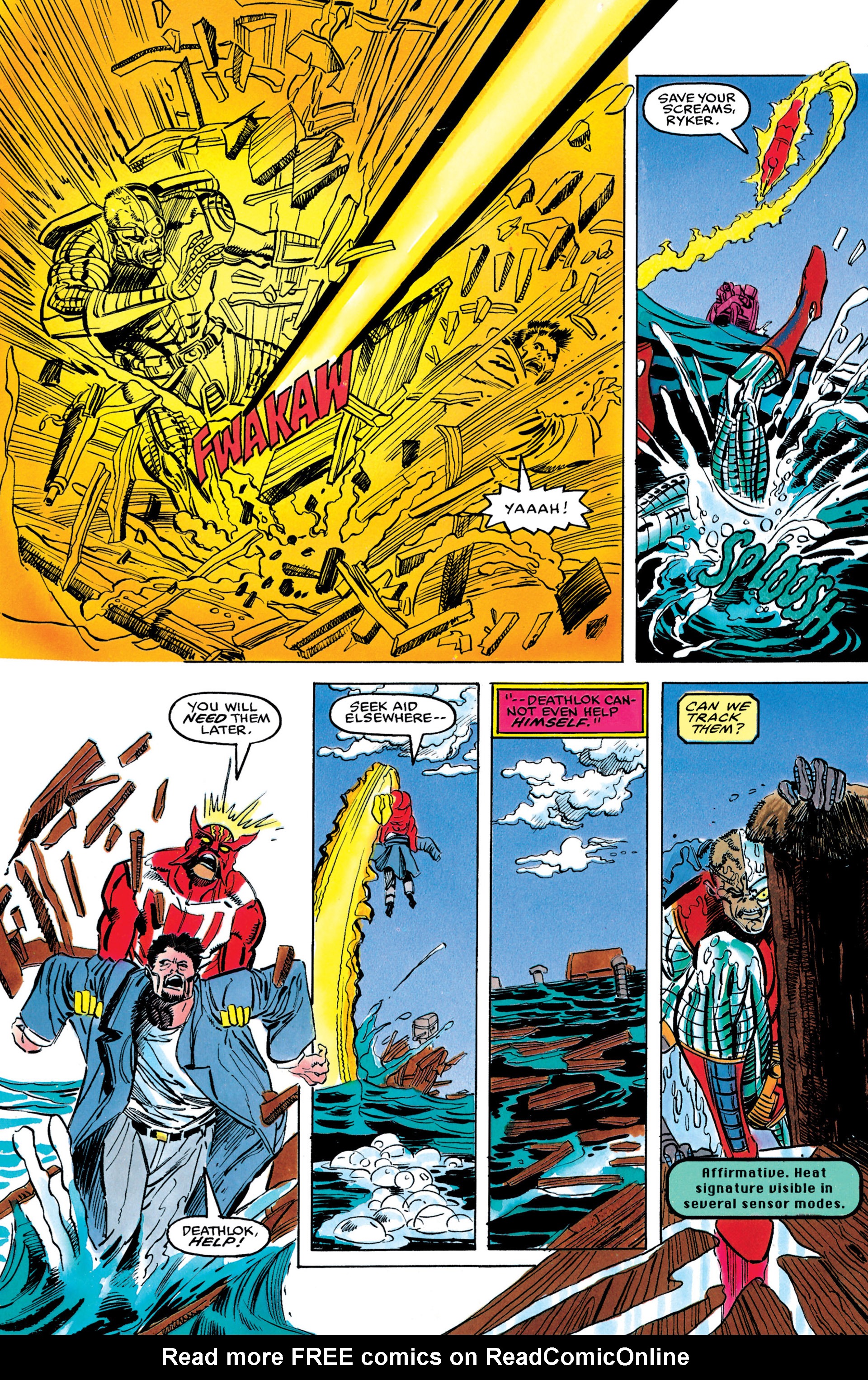 Read online Deathlok (1990) comic -  Issue #4 - 24