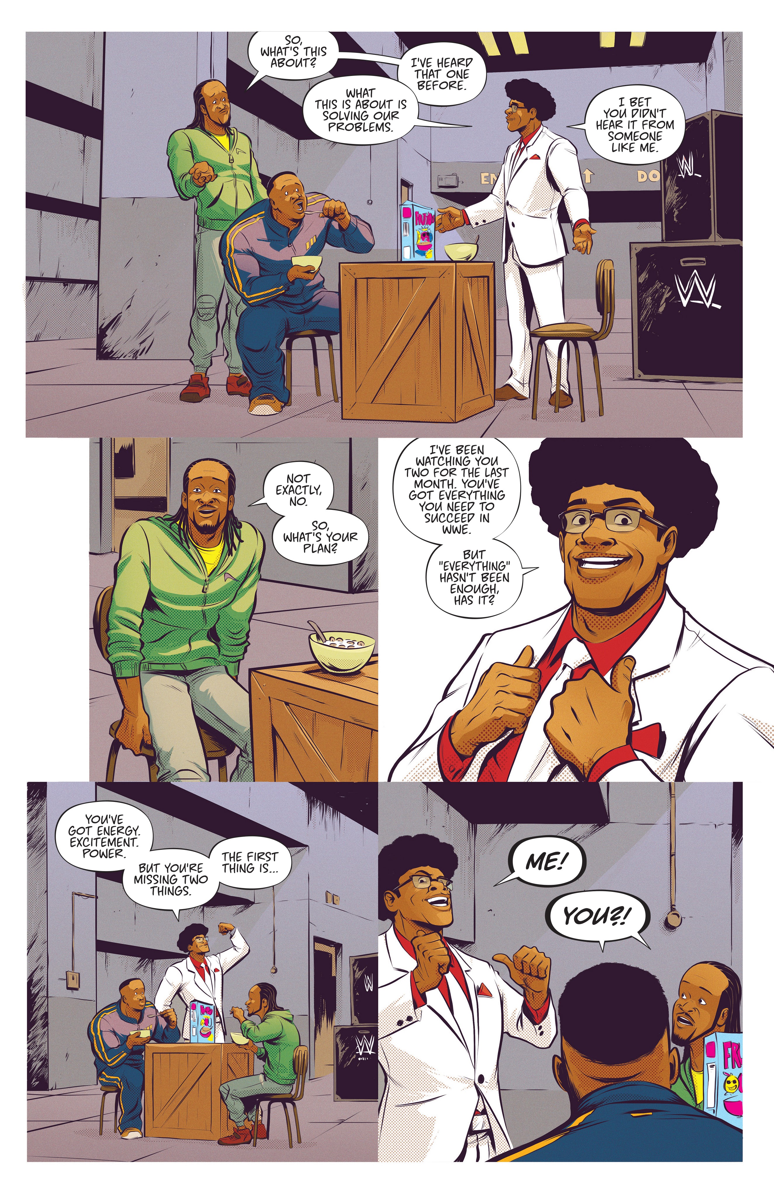 Read online WWE The New Day: Power of Positivity comic -  Issue #1 - 41