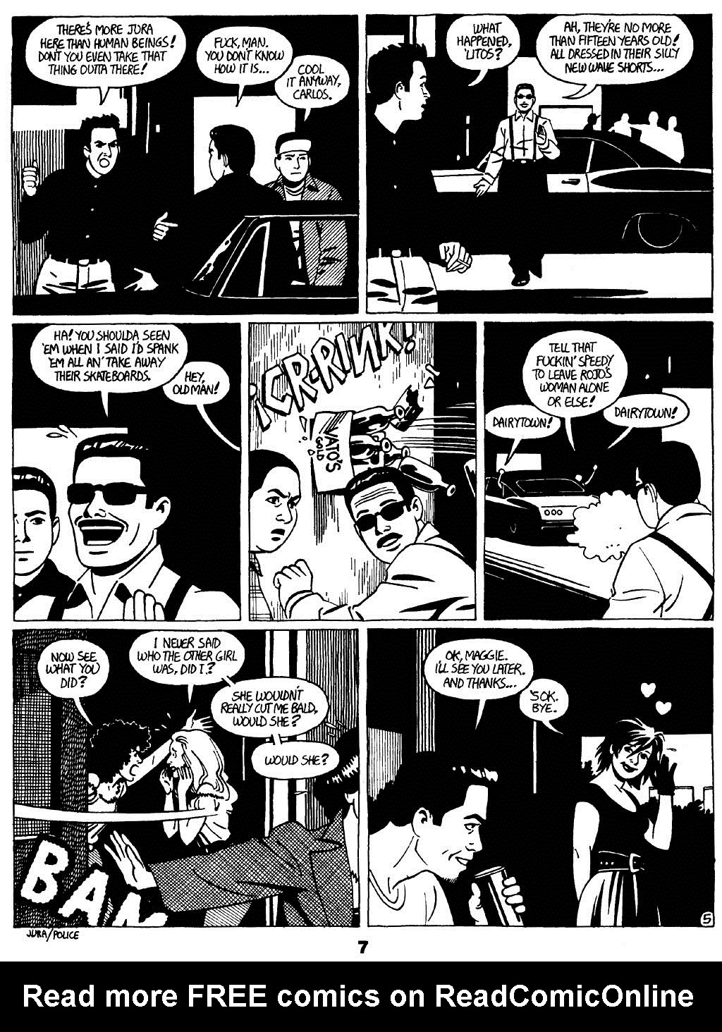 Read online Love and Rockets (1982) comic -  Issue #22 - 9