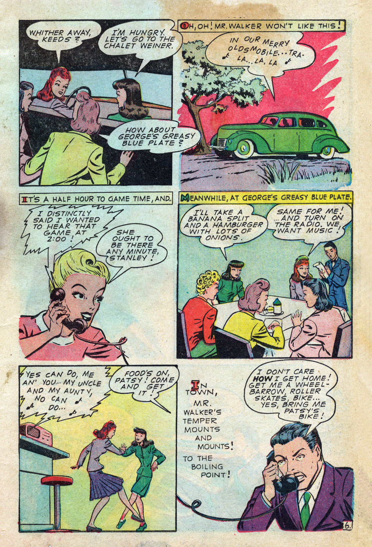 Read online Patsy Walker comic -  Issue #7 - 15