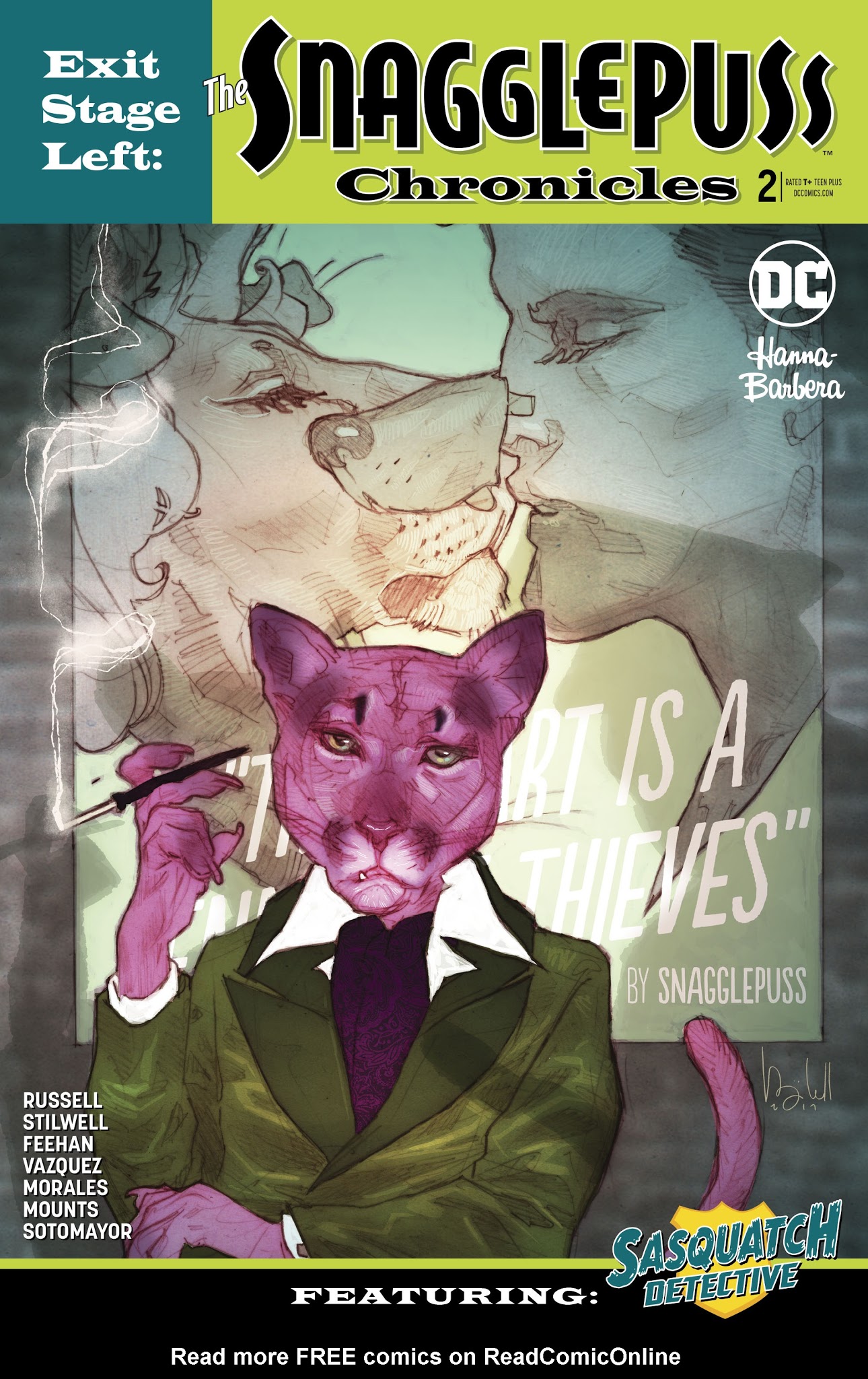 Read online Exit Stage Left: The Snagglepuss Chronicles comic -  Issue #2 - 1