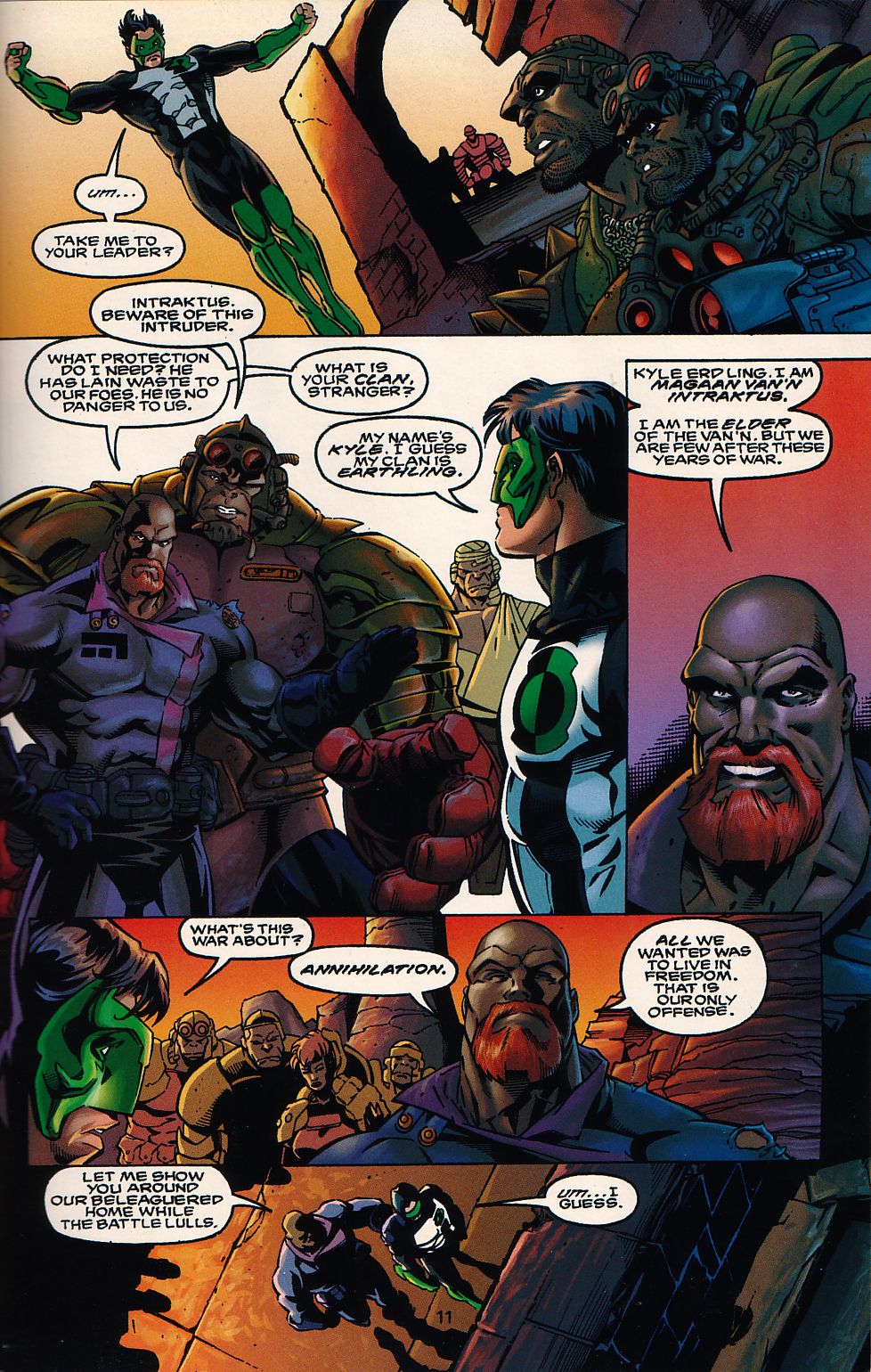 Read online Green Lantern: The New Corps comic -  Issue #1 - 13