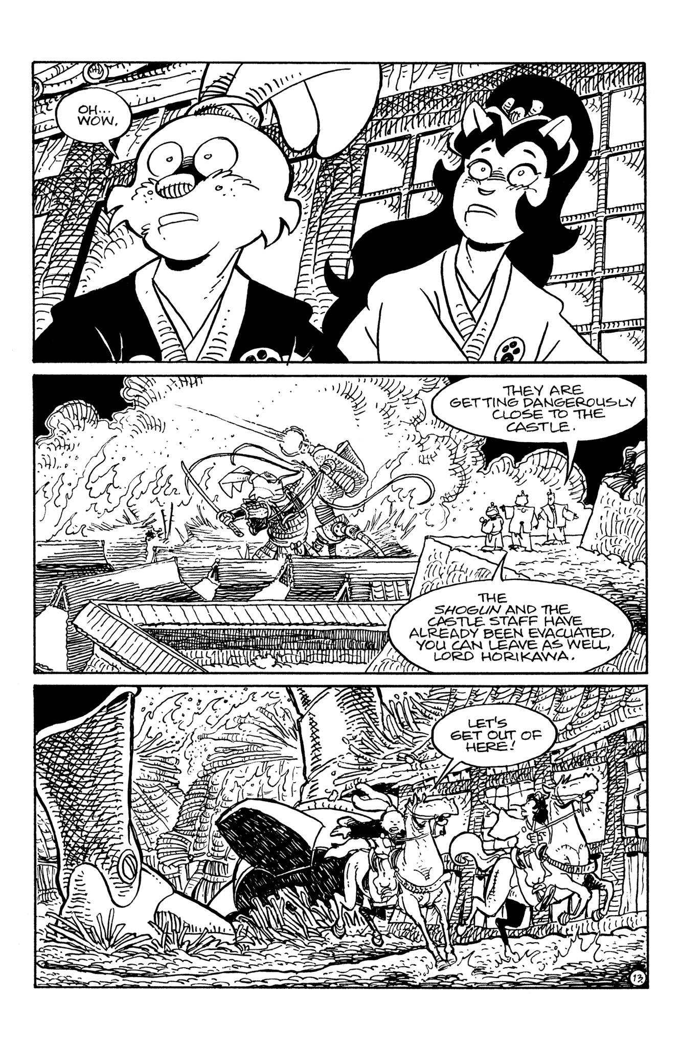 Read online Usagi Yojimbo: Senso comic -  Issue #6 - 14