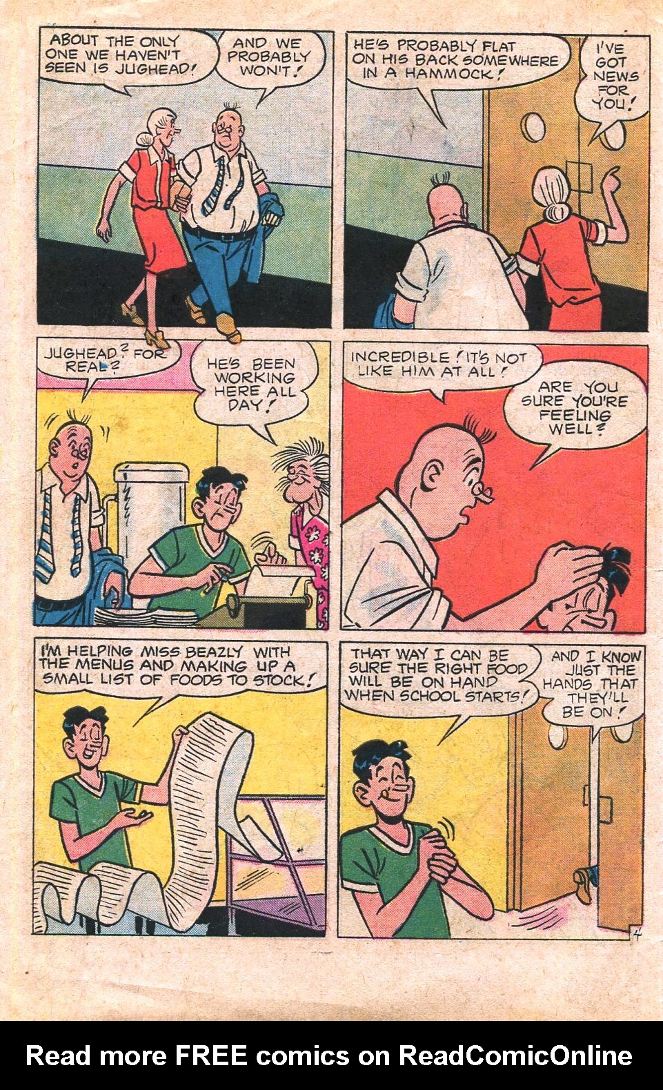 Read online Archie's TV Laugh-Out comic -  Issue #35 - 6