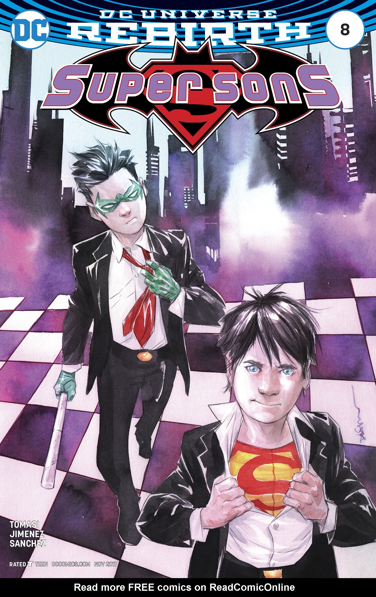 Read online Super Sons comic -  Issue #8 - 3