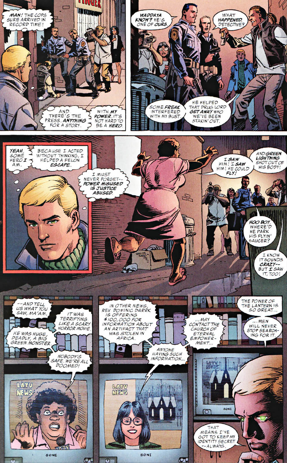 Read online Just imagine Stan Lee's Green Lantern comic -  Issue # Full - 28