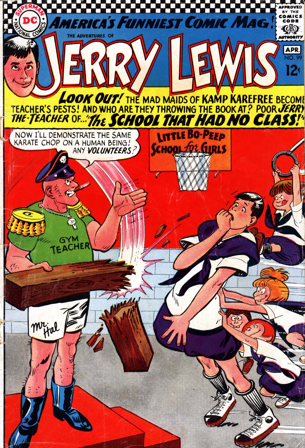 Read online The Adventures of Jerry Lewis comic -  Issue #99 - 1