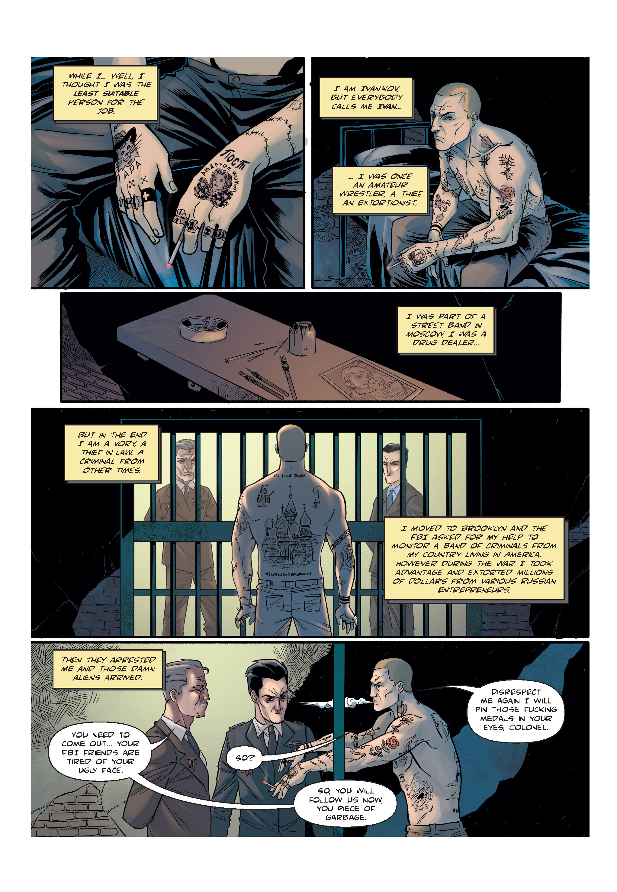 Read online The Shadow of a Terrible Thing comic -  Issue # TPB - 12