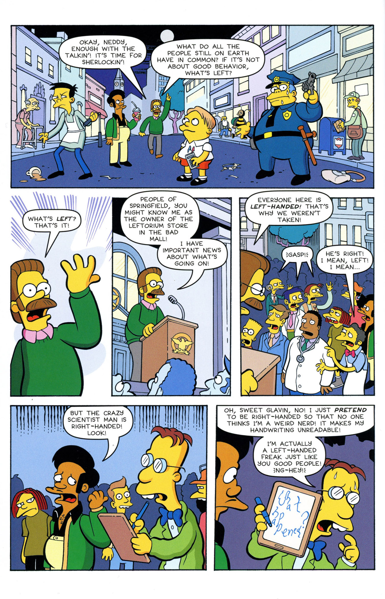 Read online Treehouse of Horror comic -  Issue #21 - 20