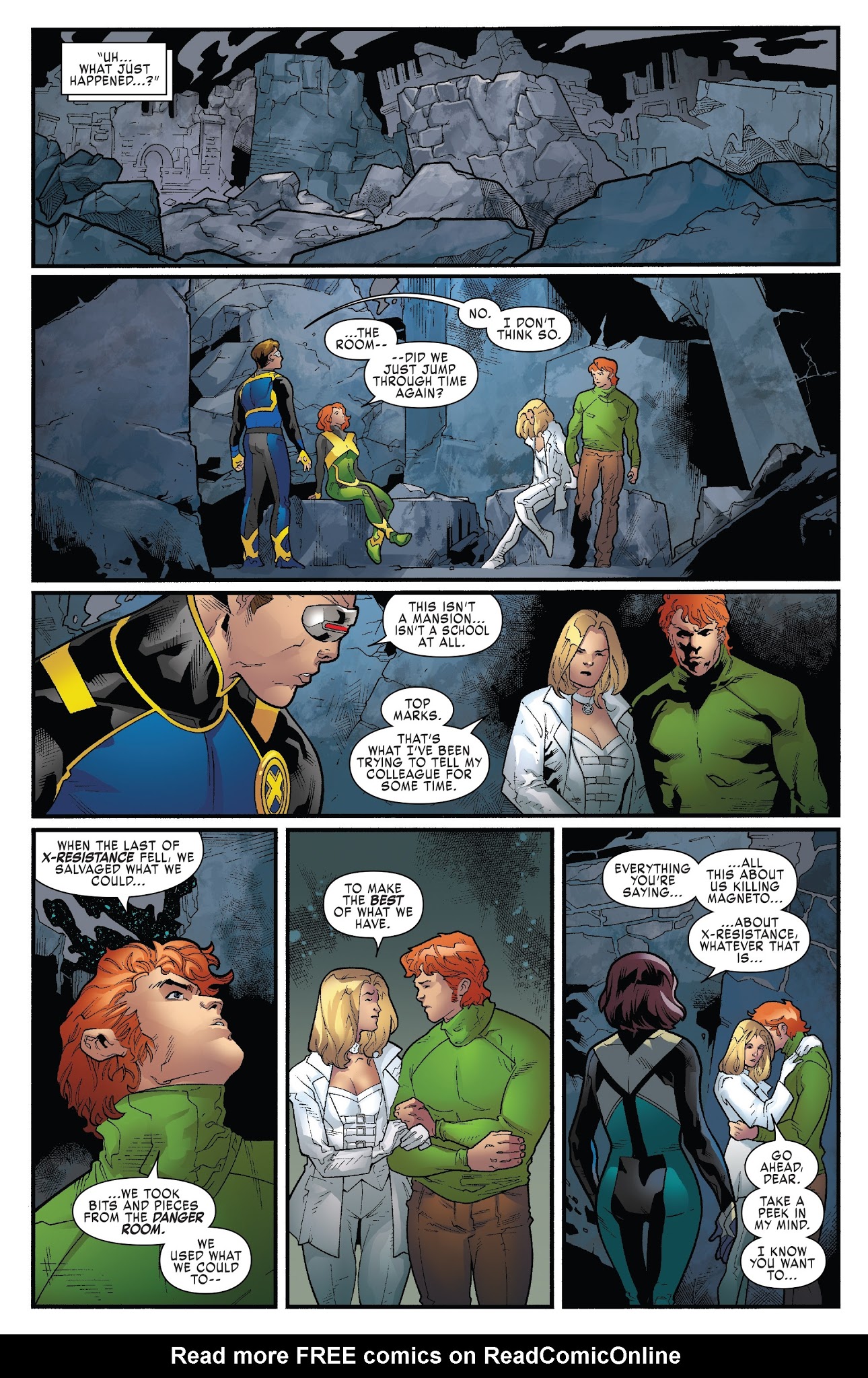 Read online X-Men: Blue comic -  Issue #18 - 16