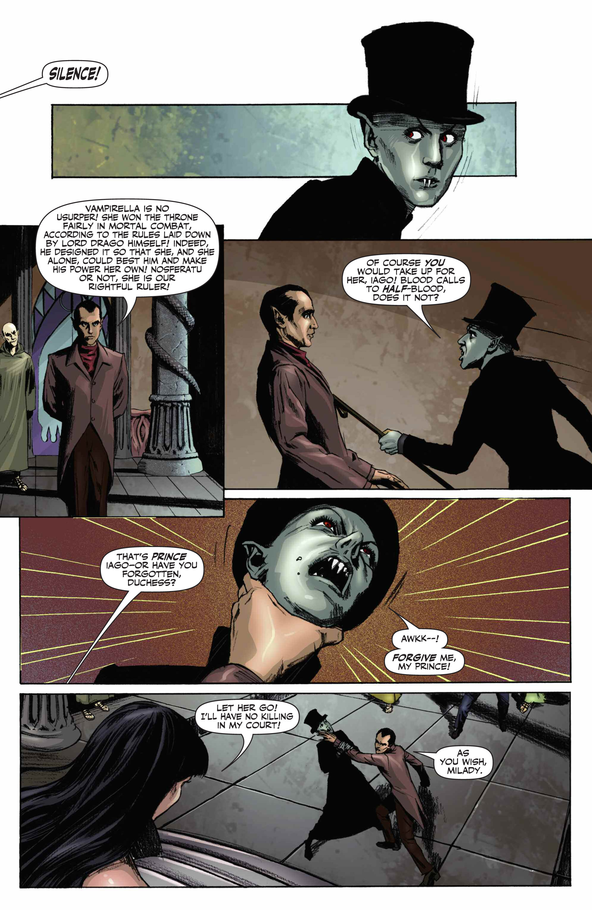 Read online Vampirella (2014) comic -  Issue #12 - 12