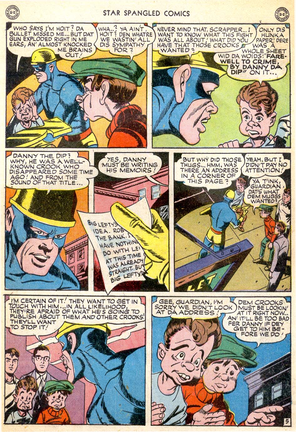 Read online Star Spangled Comics comic -  Issue #40 - 7