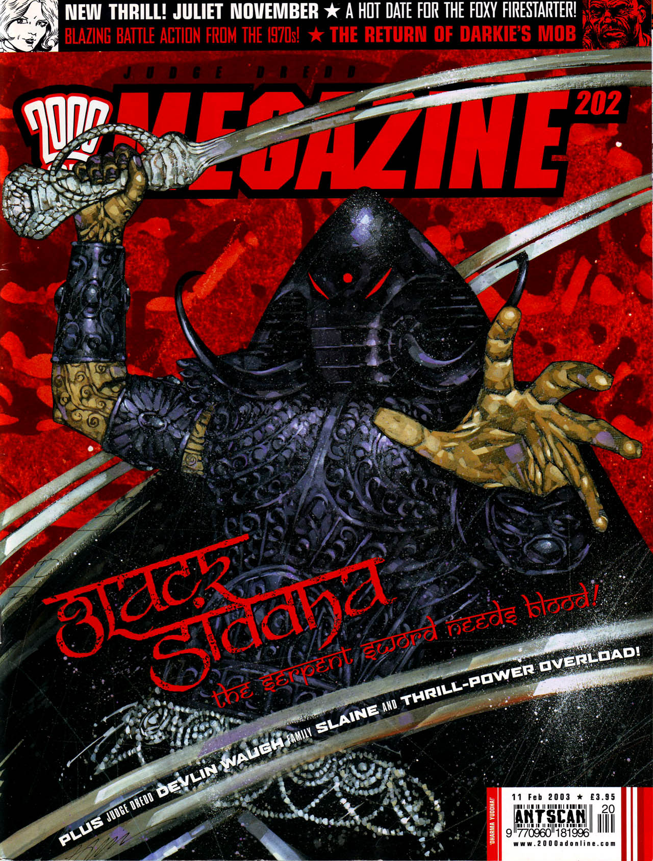 Read online Judge Dredd Megazine (Vol. 5) comic -  Issue #202 - 1