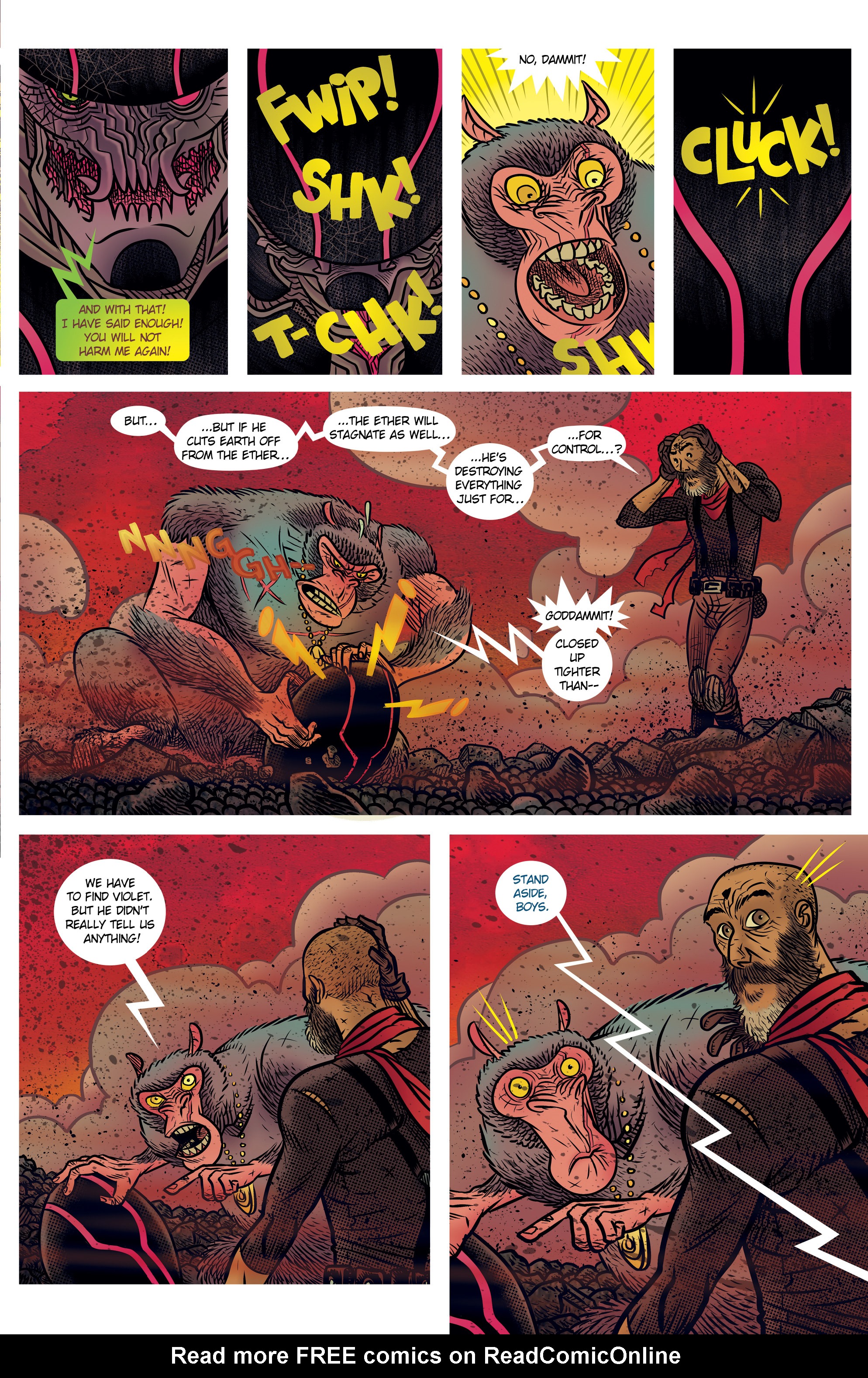 Read online Ether: The Disappearance of Violet Bell comic -  Issue #4 - 13