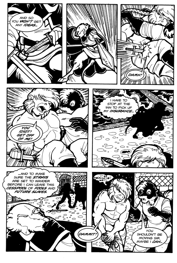 Read online Tall Tails: Thieves' Quest comic -  Issue #11 - 12