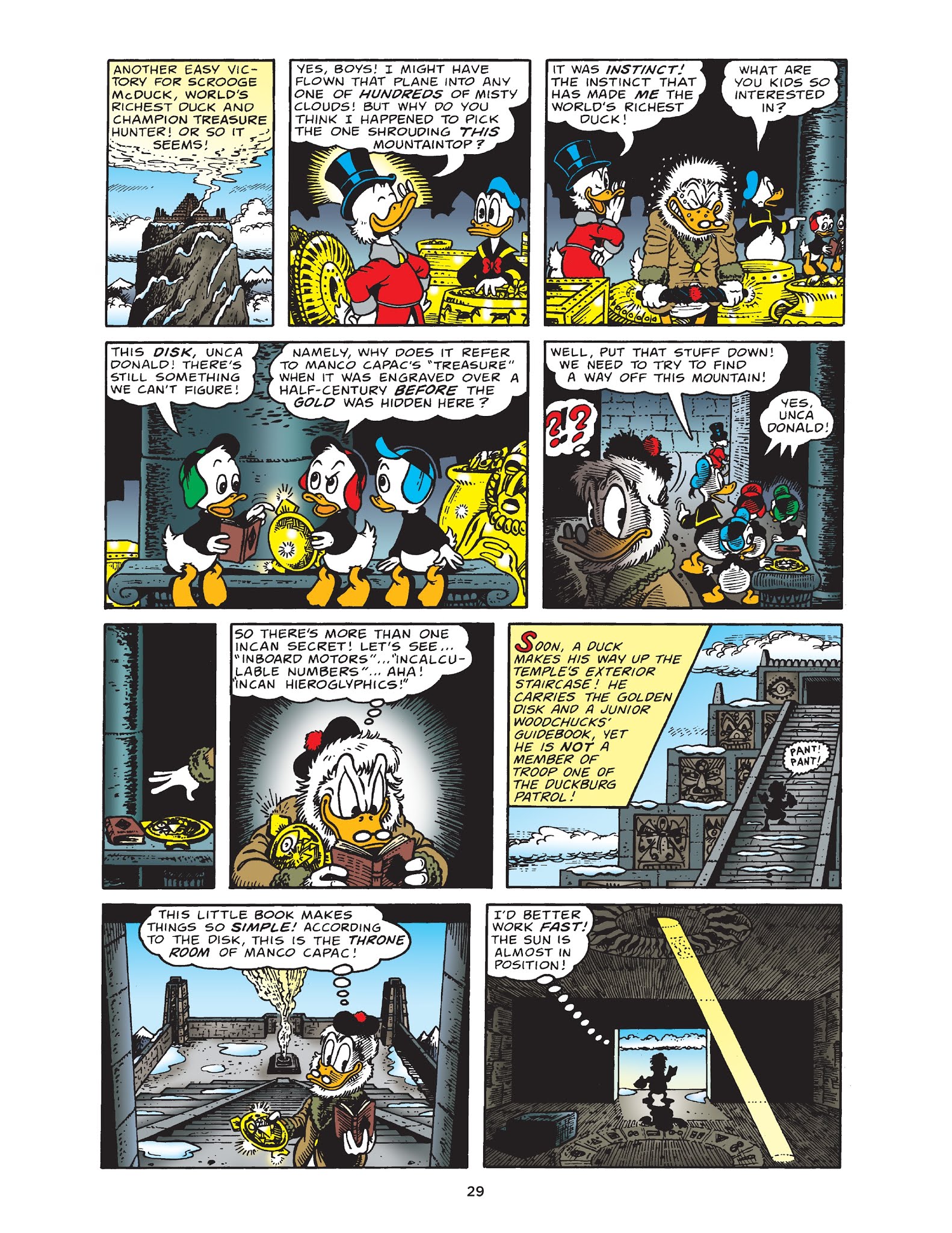 Read online Walt Disney Uncle Scrooge and Donald Duck: The Don Rosa Library comic -  Issue # TPB 1 (Part 1) - 30