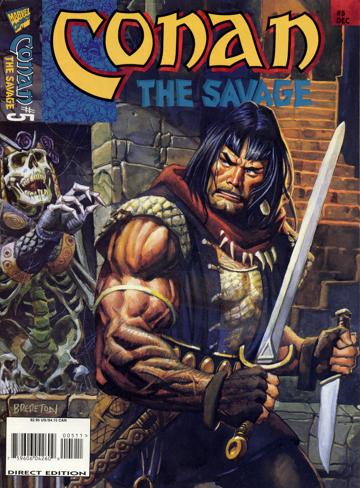 Read online Conan the Savage comic -  Issue #5 - 1