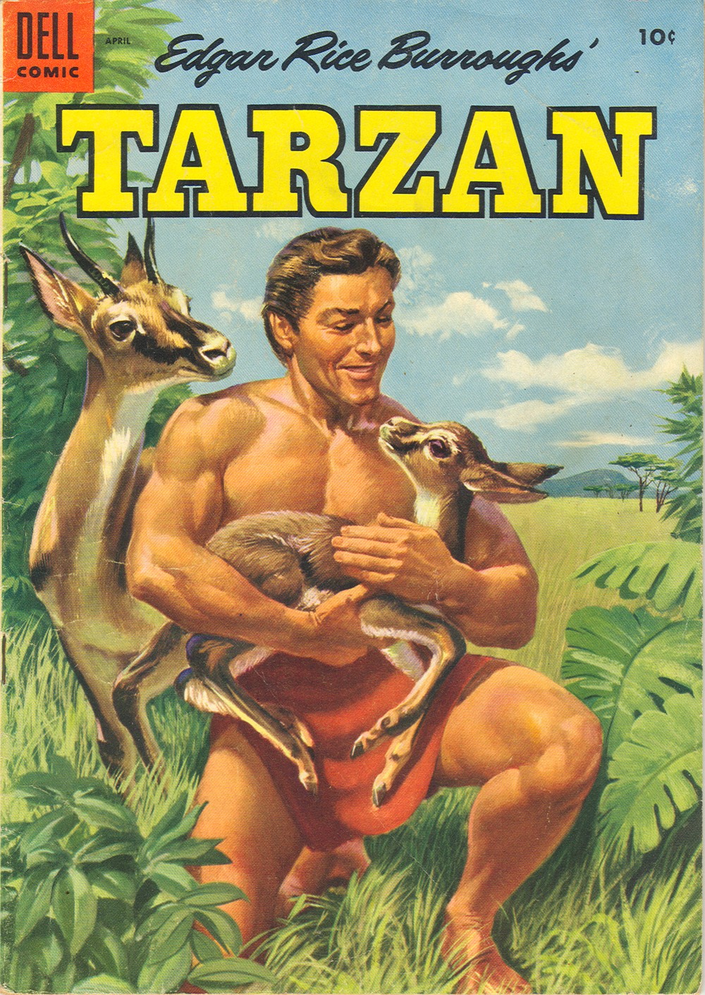 Read online Tarzan (1948) comic -  Issue #67 - 1