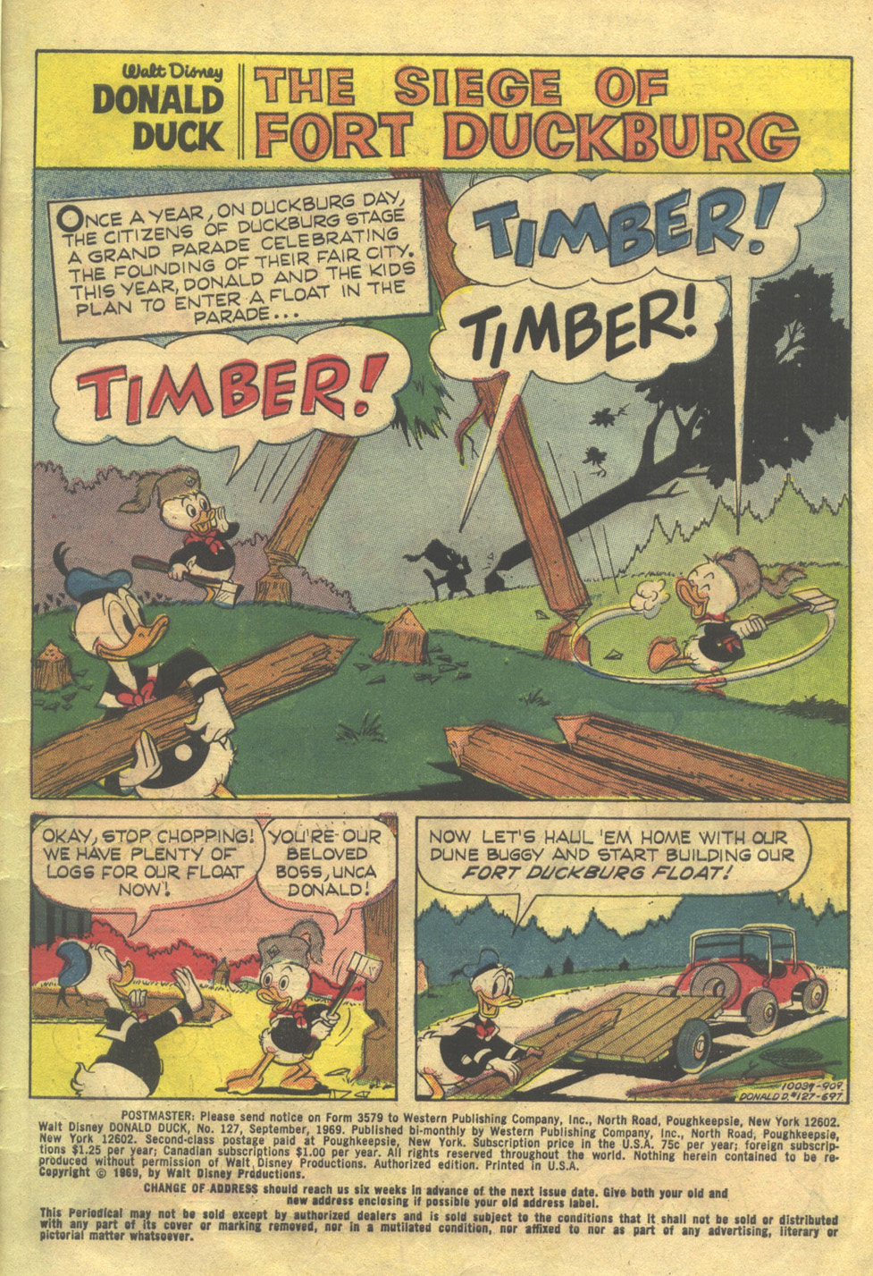 Read online Walt Disney's Donald Duck (1952) comic -  Issue #127 - 3