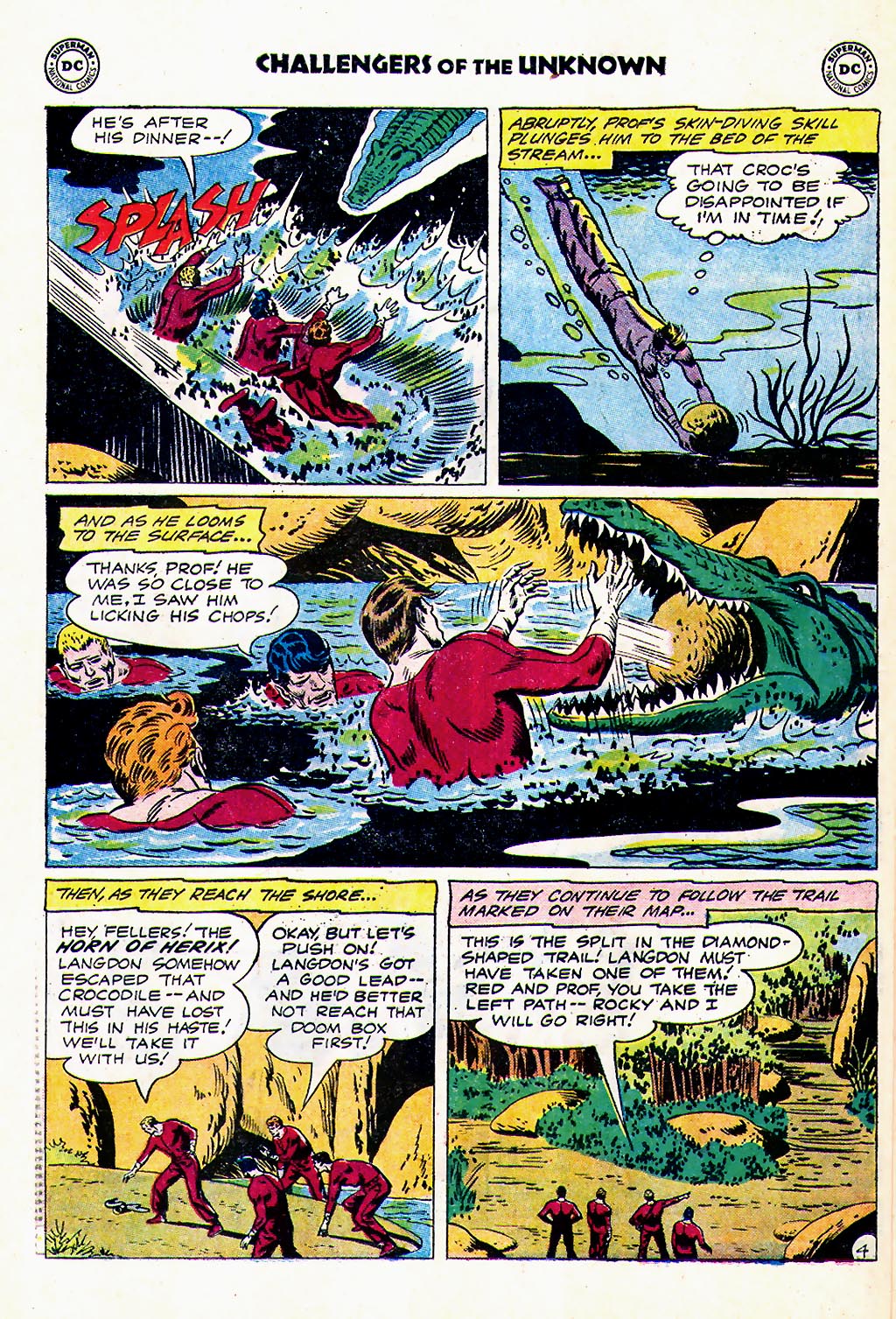 Challengers of the Unknown (1958) Issue #23 #23 - English 6