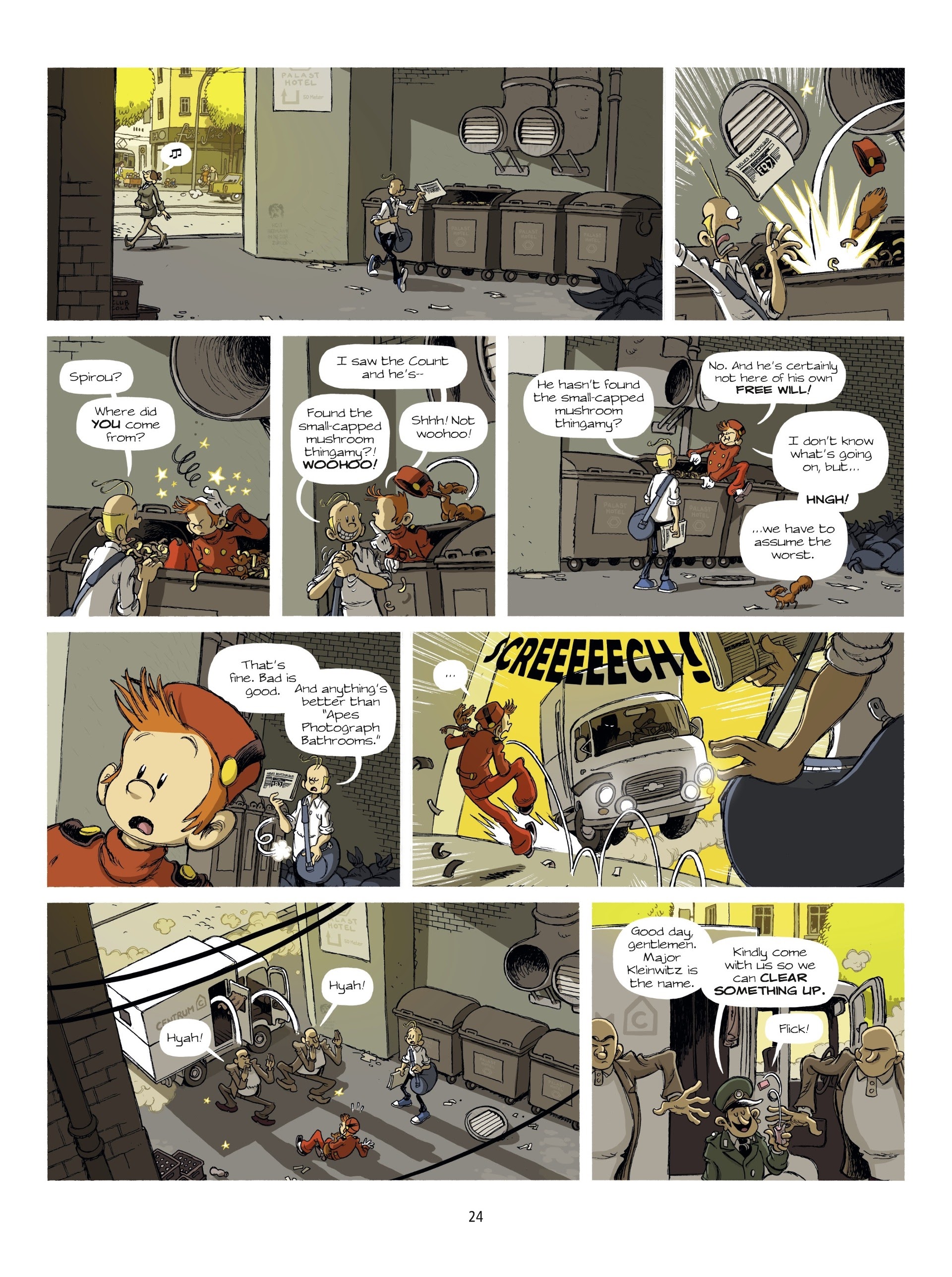 Read online Spirou In Berlin comic -  Issue # Full - 24