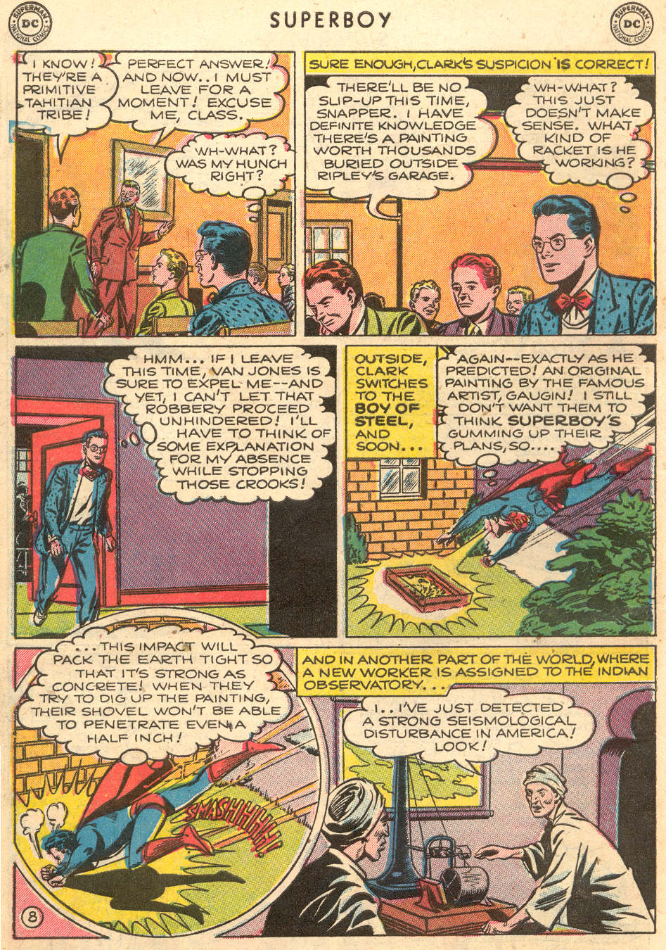 Read online Superboy (1949) comic -  Issue #17 - 9
