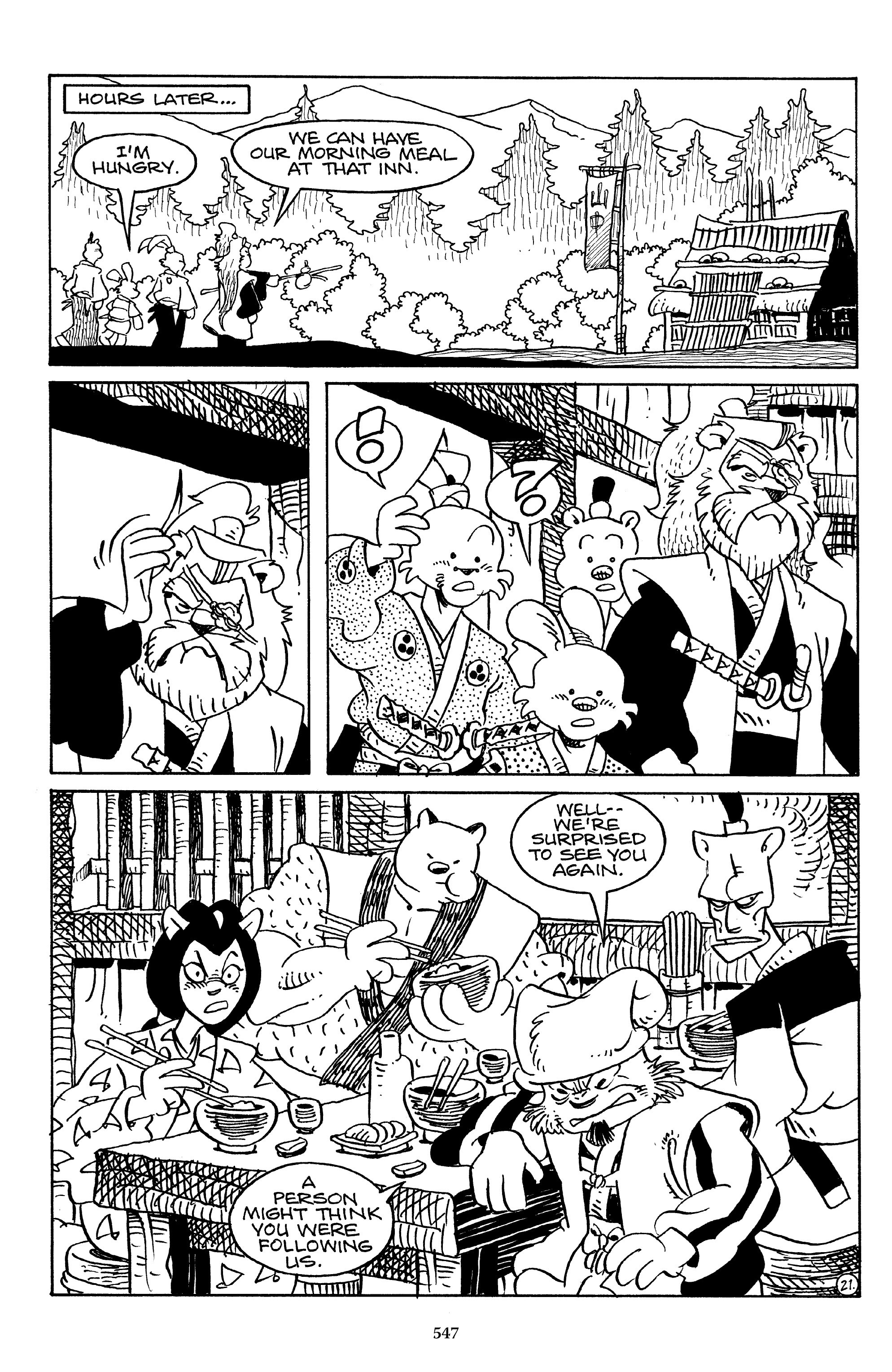 Read online The Usagi Yojimbo Saga comic -  Issue # TPB 4 - 543