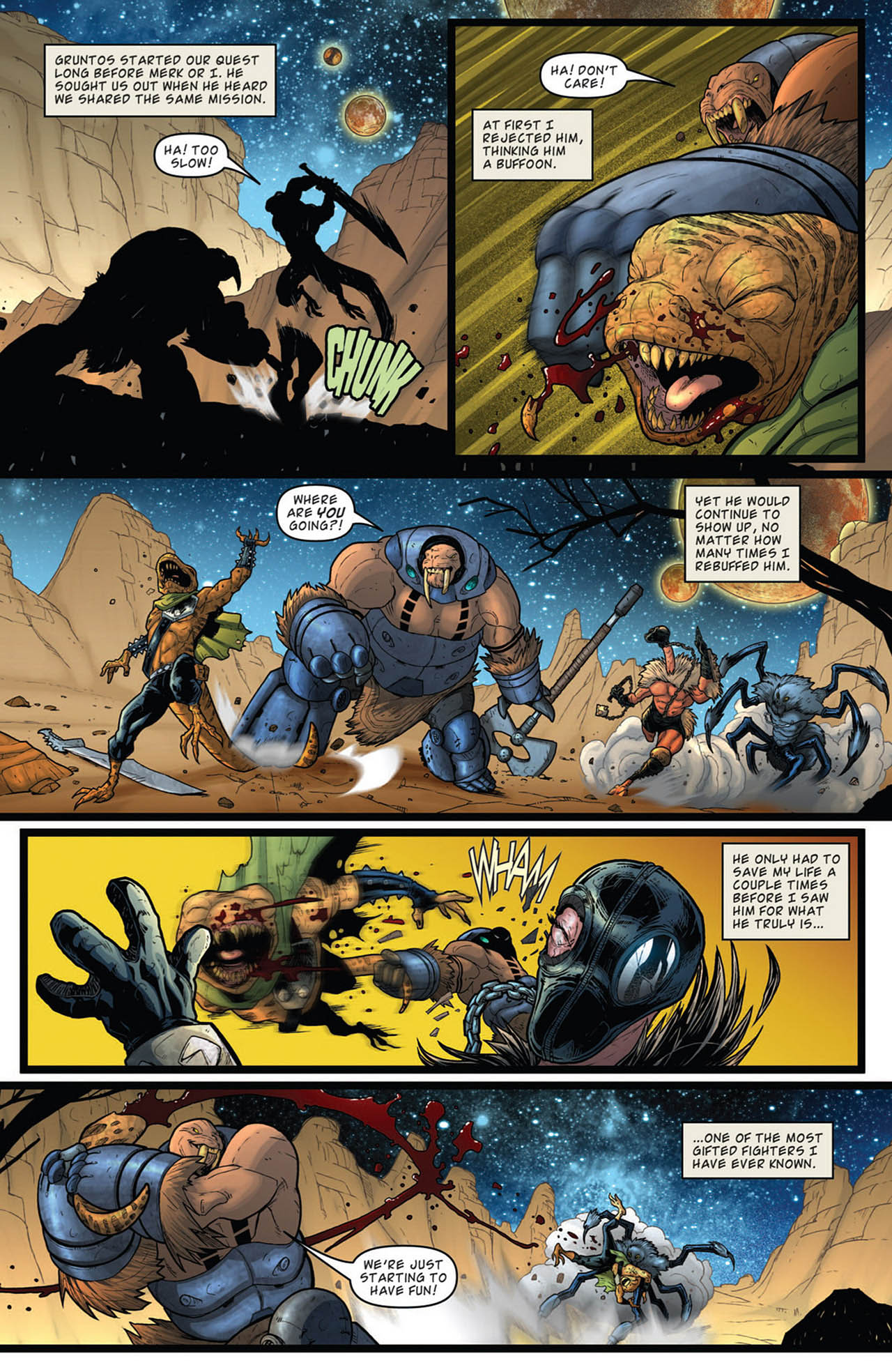 Read online Battle Beasts comic -  Issue #1 - 7