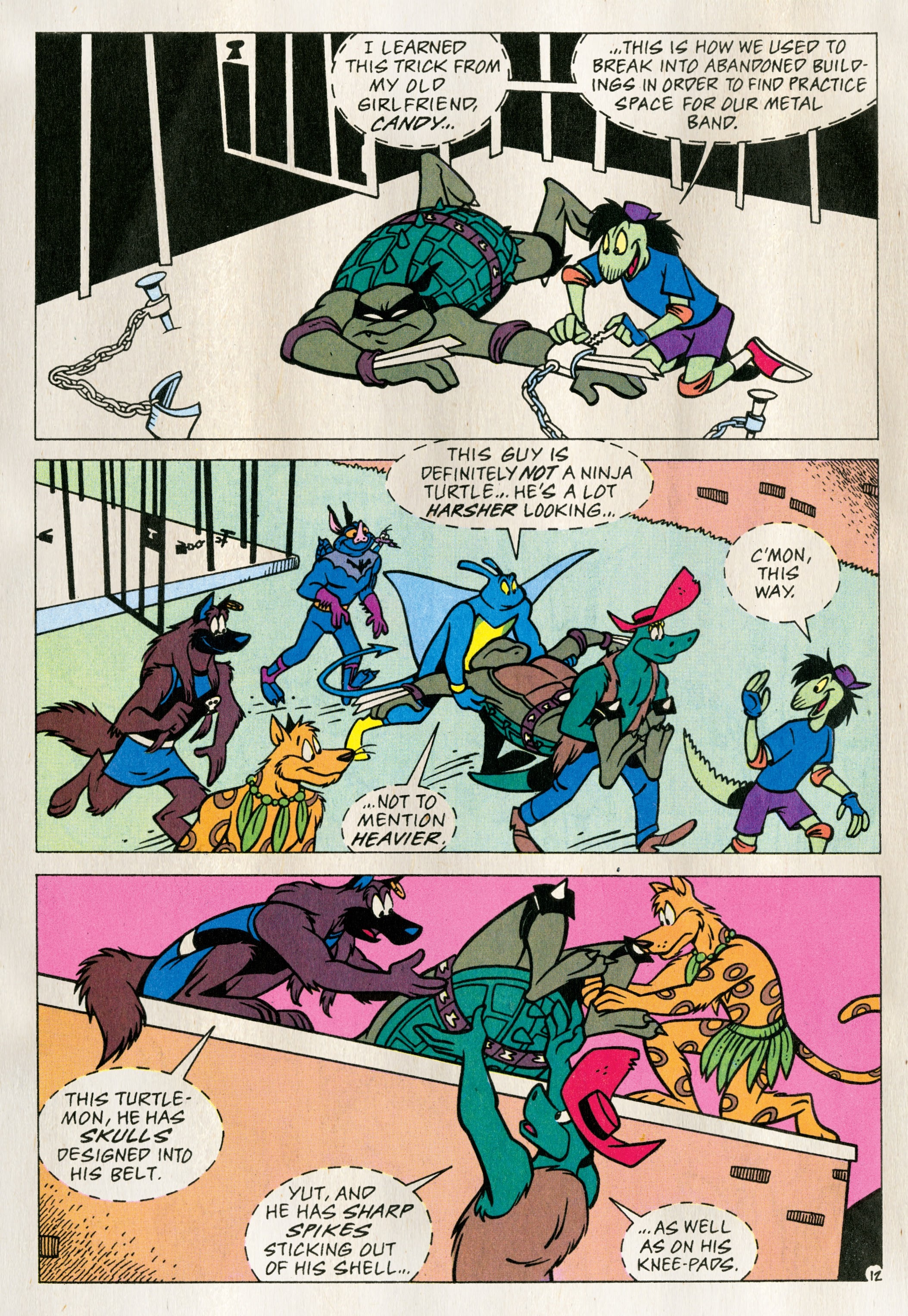 Read online Teenage Mutant Ninja Turtles Adventures (2012) comic -  Issue # TPB 13 - 130