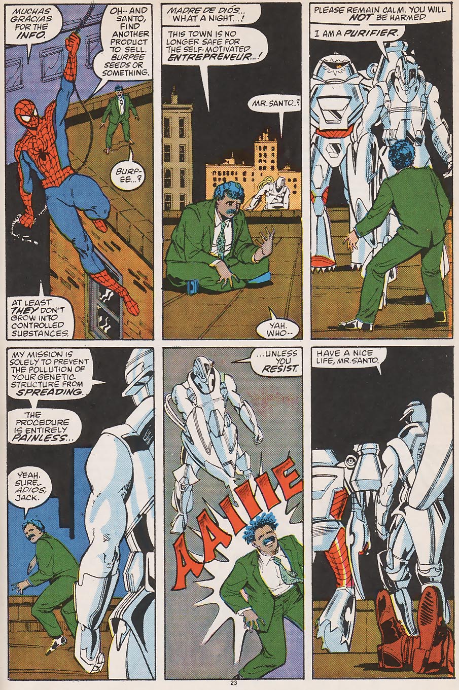 Read online Web of Spider-Man (1985) comic -  Issue # _Annual 4 - 20